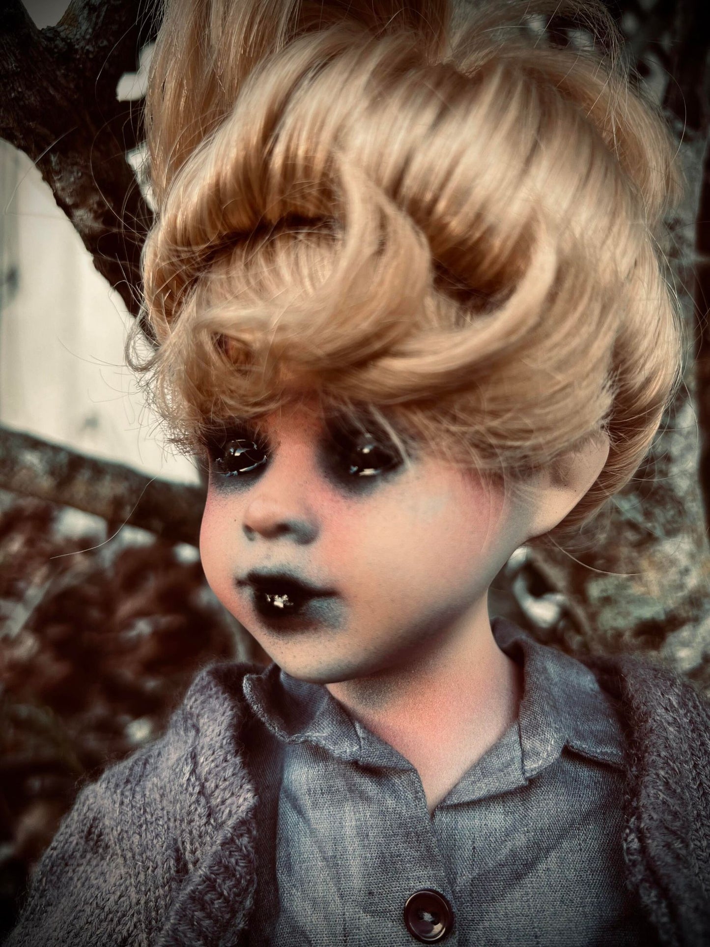 Meet Sophie 18" Victorian Doll Porcelain Witchy Creepy Haunted Spirit Infected Spooky Zombie Possessed Gift Idea Gothic Positive Energy