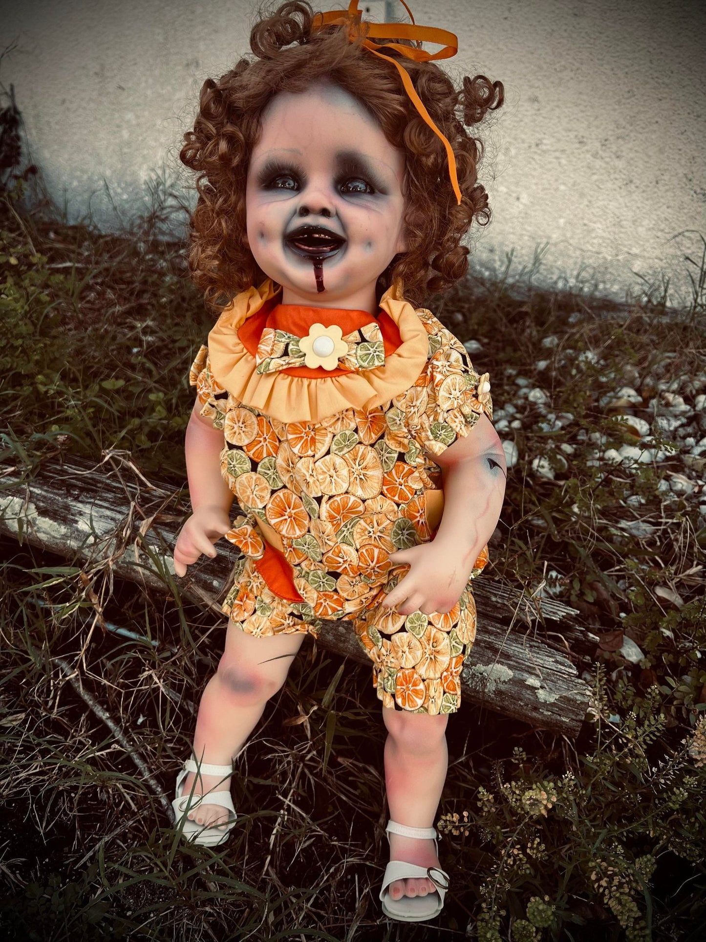 Meet Wendy 24" Doll Porcelain Witchy Creepy Haunted Spirit Infected Scary Poltergeist Spooky Possessed Gothic Positive Gift Idea Wiccan
