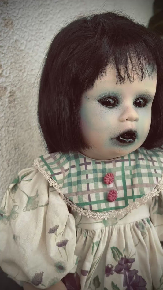 Meet Andrea 21" Doll Porcelain Undead Witchy Creepy Haunted Spirit Scary Spooky Possessed Positive Oddity Occult Vessel Paranormal Gift Idea