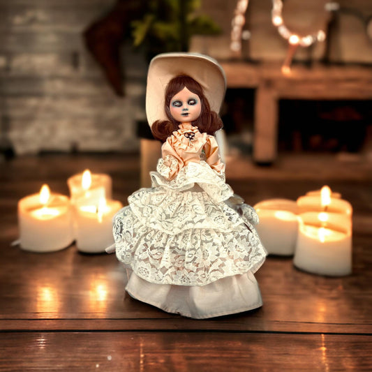 Meet Mabel 12" Doll Western Witchy Creepy Haunted Spirit Infected Scary Spooky Zombie Possessed Fall Gothic Positive Energy Gift Idea