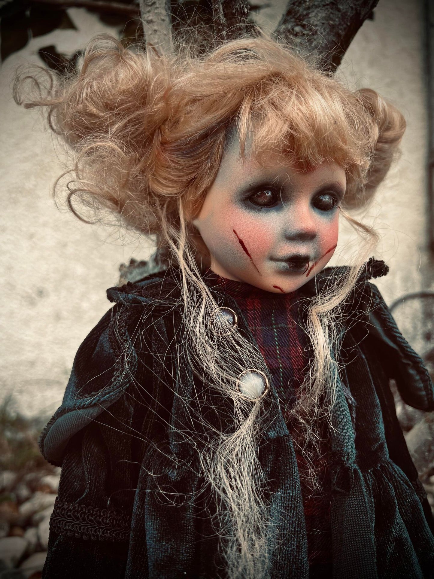 Meet Renee 16" Doll Porcelain Witchy Creepy Haunted Spirit Infected Scary Poltergeist Spooky Possessed Gothic Positive Gift Idea Vessel