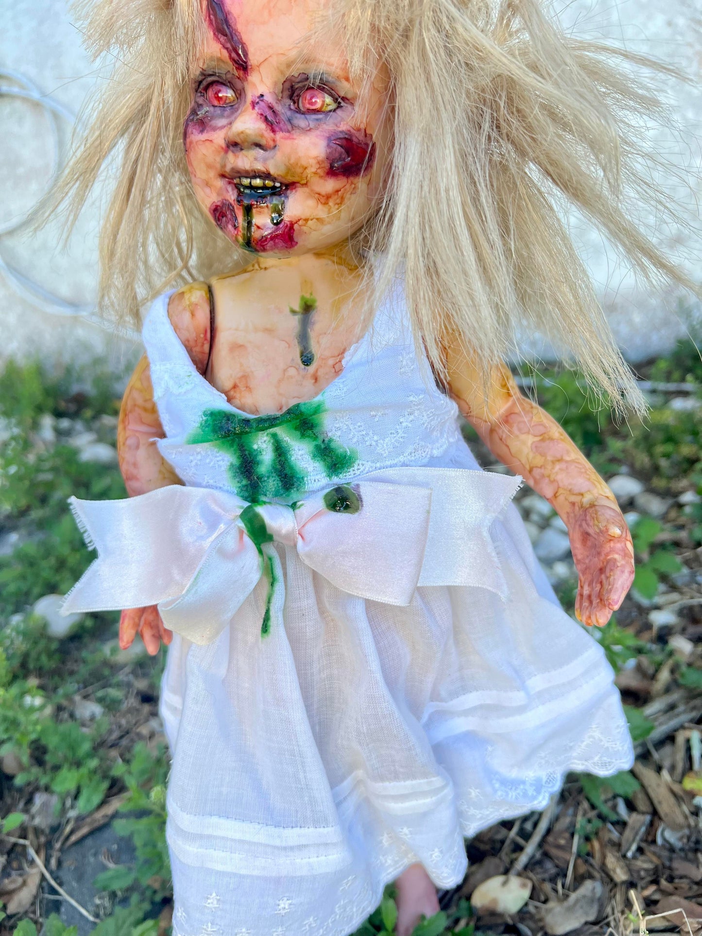 Meet Regan Blair 17" Vtg Baby Porcelain Haunted Scary Exorcist Doll