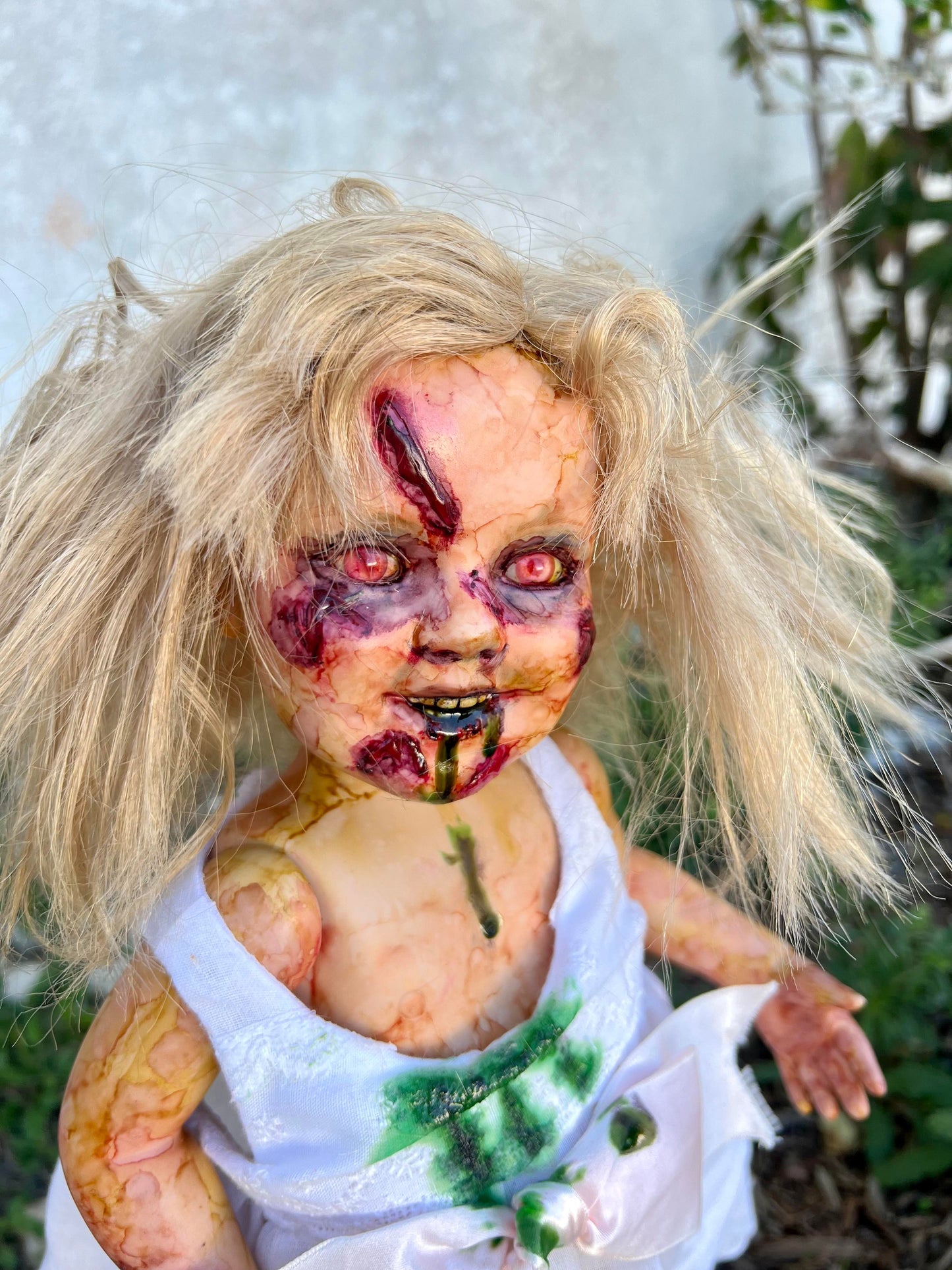 Meet Regan Blair 17" Vtg Baby Porcelain Haunted Scary Exorcist Doll