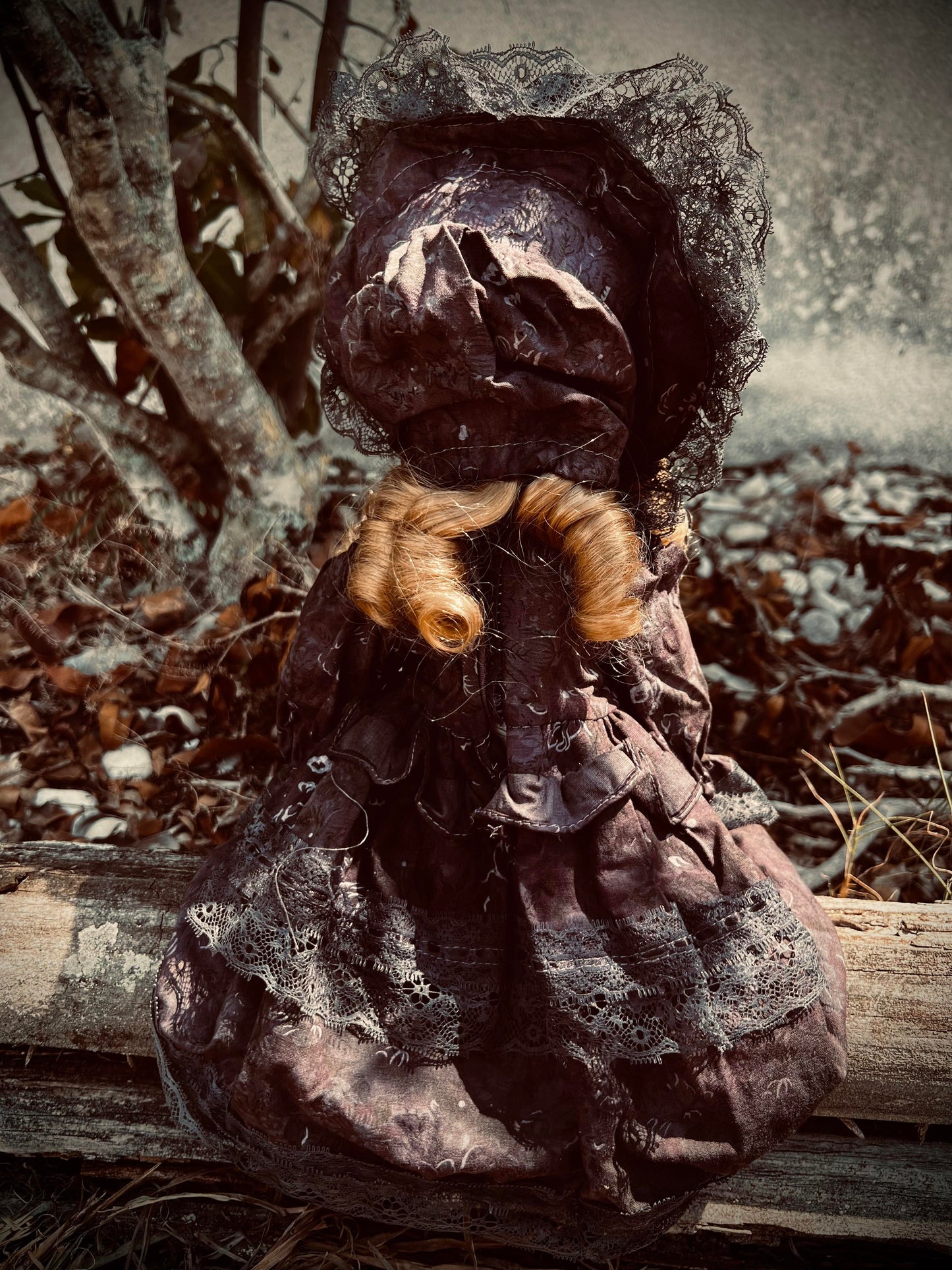 Meet Deirdre 17" Vintage Baby Porcelain Haunted Creepy Spirt Infected Zombie Doll Scary Poltergeist Halloween Spooky Hand Painted Gift Ideas