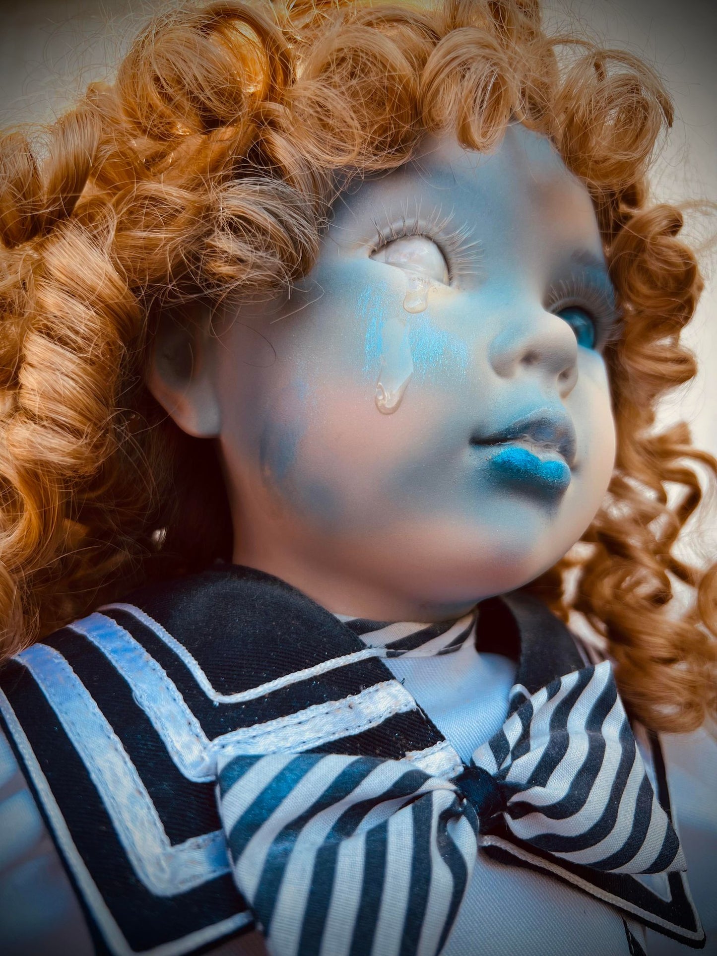 Meet Morgan 27" Baby Frozen Cold Possessed Haunted Spirt Infected Zombie Doll Scary Poltergeist Halloween Spooky Hand Painted Gift Idea