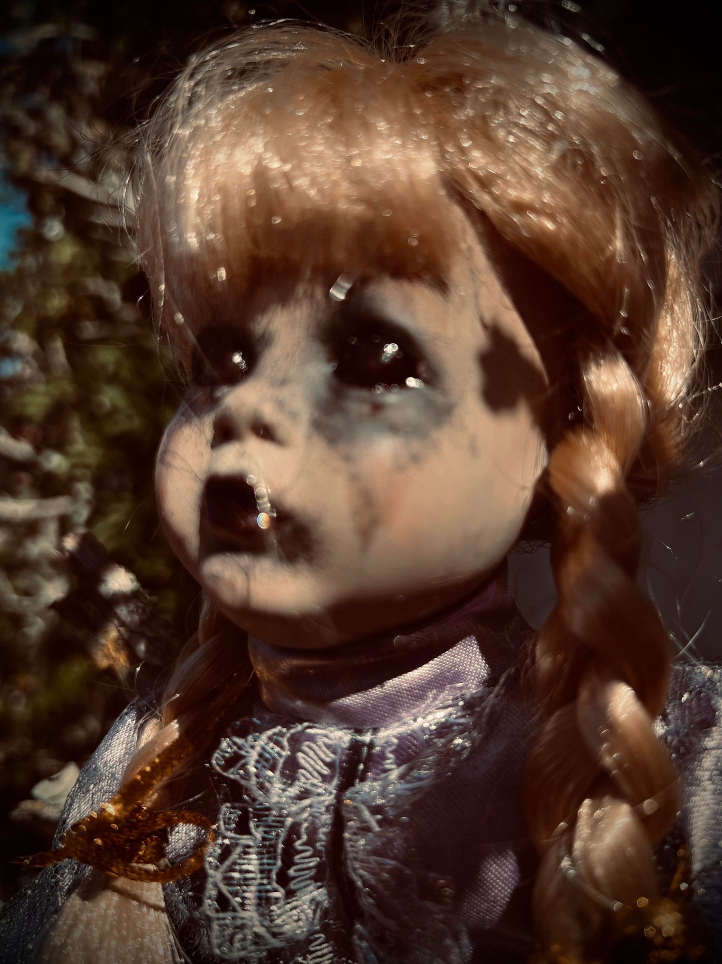 Meet Wendy 12" Vintage Baby Porcelain Creepy Haunted Spirit Infected Zombie Doll Scary Poltergeist Halloween Spooky Hand Painted