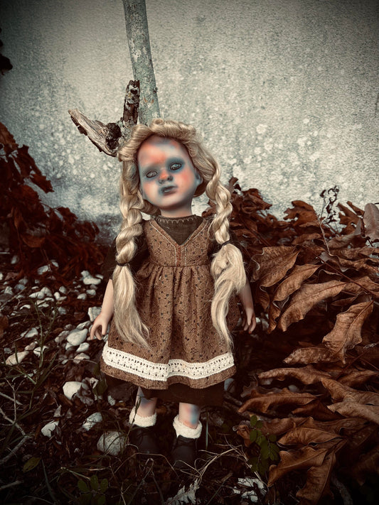 Meet Chloe 18" Doll Porcelain Witchy Creepy Haunted Spirit Infected Scary Poltergeist Spooky Wicca Possessed Fall Gothic Positive Energy