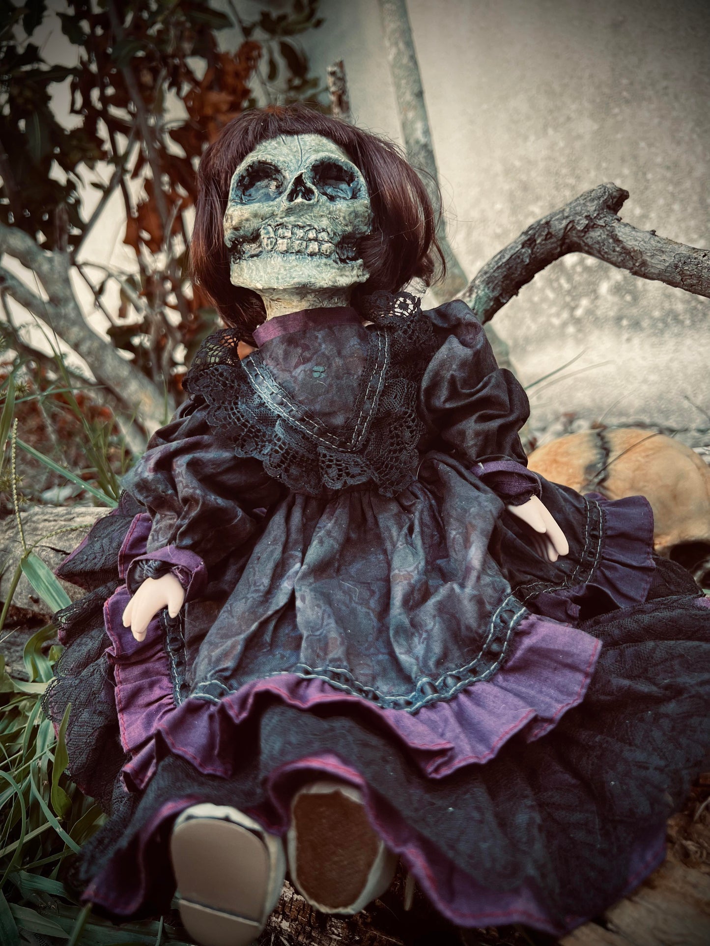 Meet Rosita 12" Doll Porcelain Clay Witchy Creepy Haunted Spirit Infected Scary Poltergeist Spooky Wicca Possessed Halloween Gothic Gore