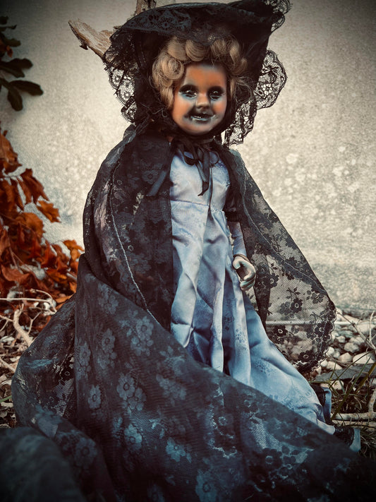 Meet Kamila 18" Doll Porcelain Witchy Creepy Haunted Spirit Infected Scary Poltergeist Spooky Wicca Possessed Halloween Fall Gothic