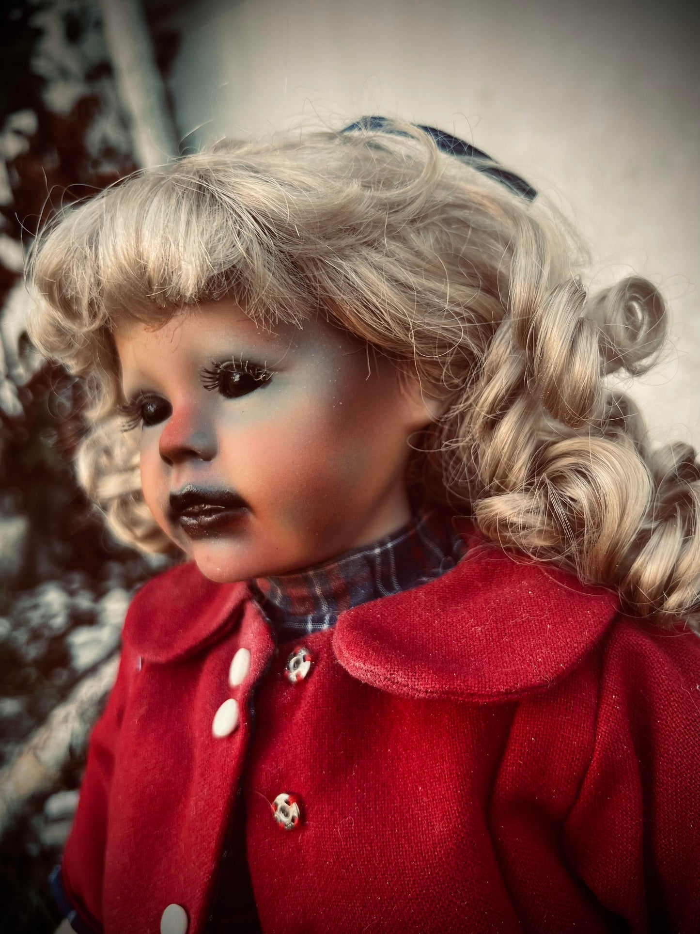 Meet Aurora 17" Doll Porcelain Witchy Creepy Haunted Spirit Infected Scary Poltergeist Spooky Wicca Possessed Halloween Fall Gothic Gore