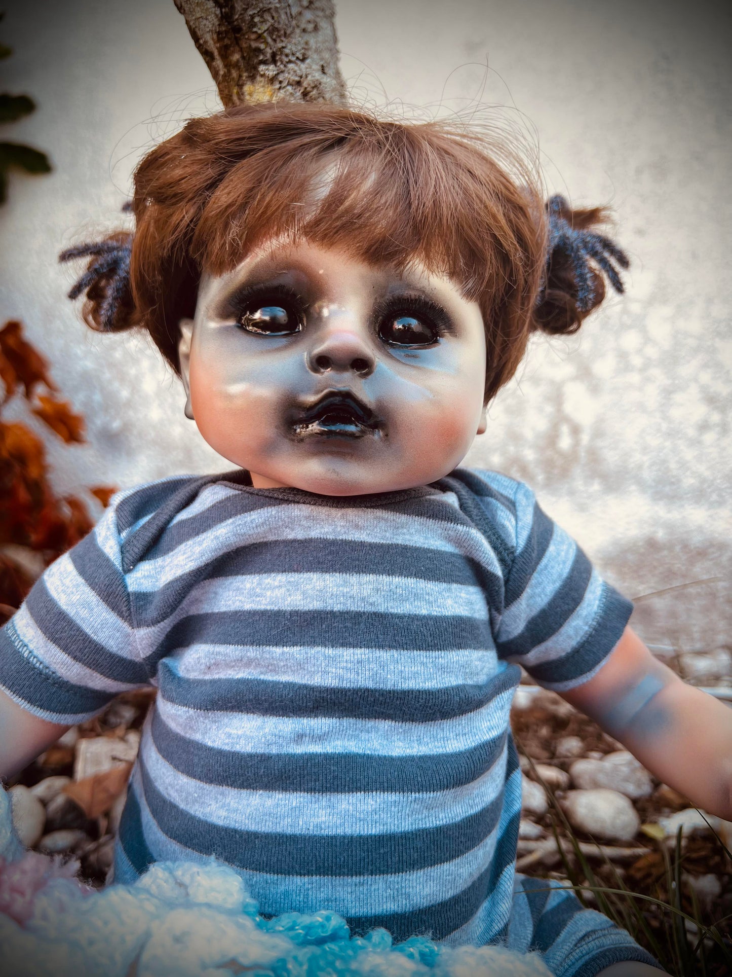 Meet Millie 20" Baby Doll Vinyl Silicone Reborn Witchy Creepy Haunted Spirit Infected Scary Poltergeist Spooky Wicca Possessed Fall Gothic