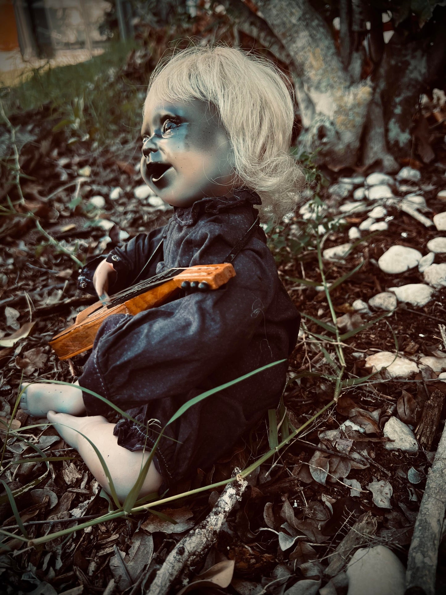 Meet Quinn 12" Doll Porcelain Witchy Creepy Haunted Spirit Infected Scary Poltergeist Spooky Wicca Possessed Halloween Fall Gothic