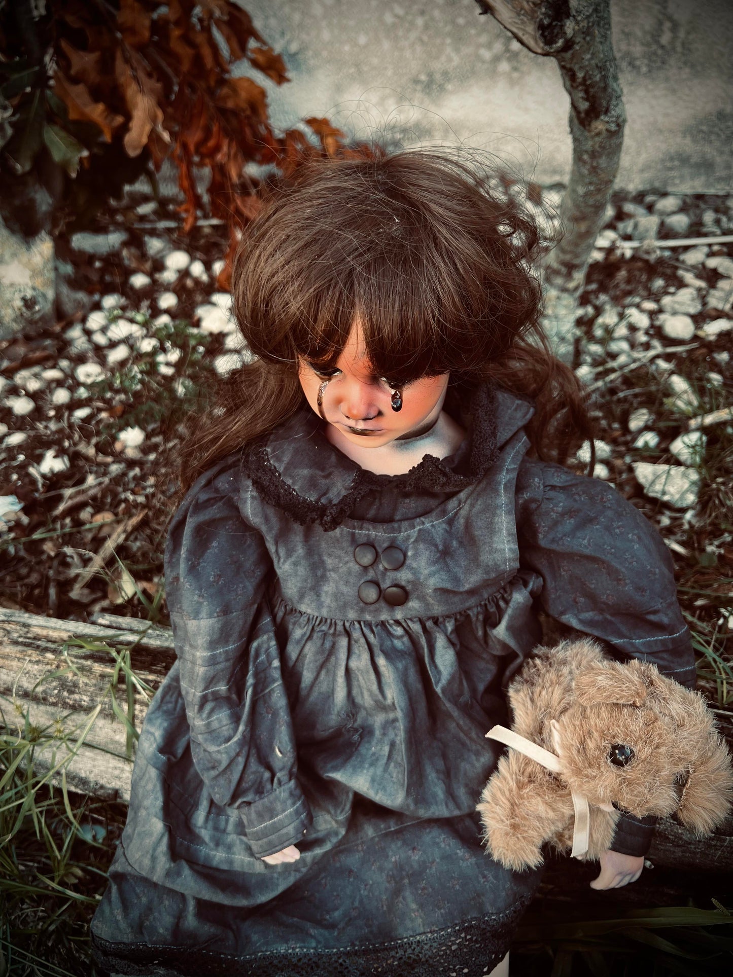 Meet Phoebe 26" Doll Porcelain Witchy Creepy Haunted Spirit Infected Scary Poltergeist Spooky Wicca Possessed Fall Gothic Positive Energy