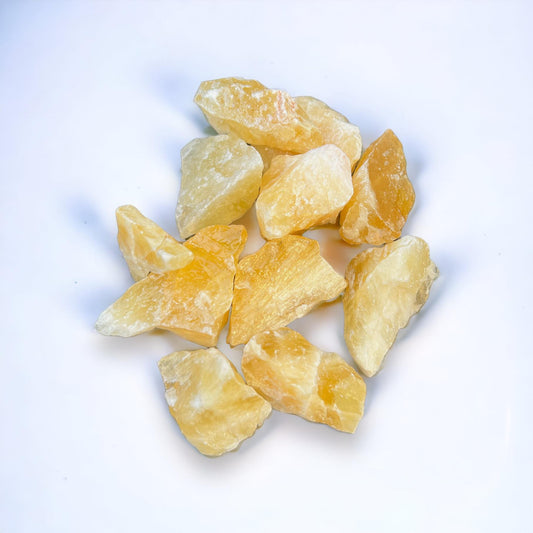 Orange Calcite Rough Natural Stones 5 oz Healing Powers Charka Gems Cleansing Crafting Jewelry