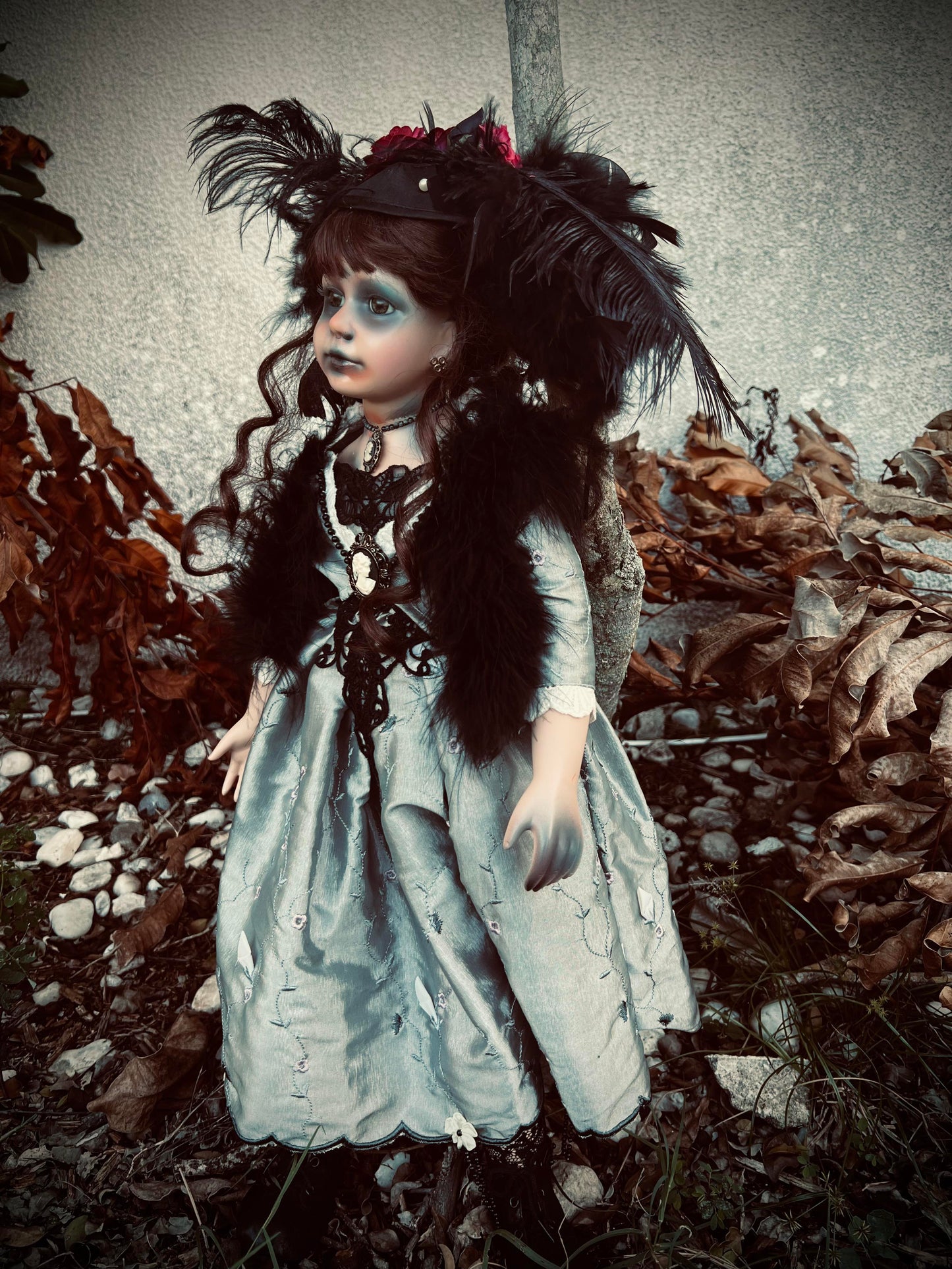 Meet Grace 24" Doll Porcelain Witchy Creepy Haunted Spirit Infected Scary Poltergeist Spooky Wicca Possessed Fall Gothic Positive Energy