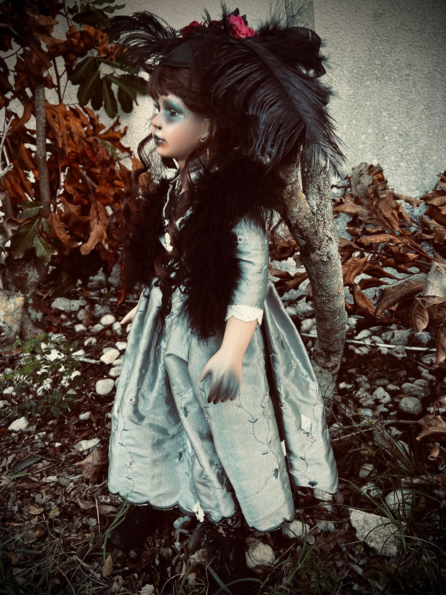 Meet Grace 24" Doll Porcelain Witchy Creepy Haunted Spirit Infected Scary Poltergeist Spooky Wicca Possessed Fall Gothic Positive Energy