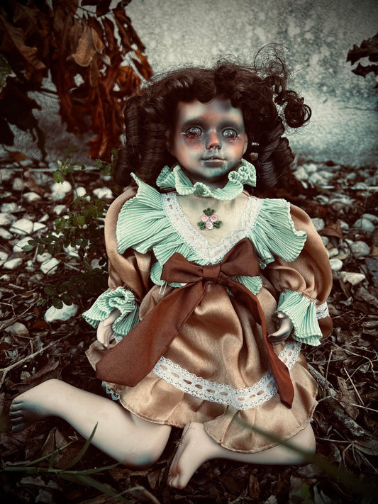 Meet Isabelle 13" Doll Porcelain Witchy Creepy Haunted Spirit Infected Scary Poltergeist Spooky Wicca Possessed Fall Gothic Positive Energy