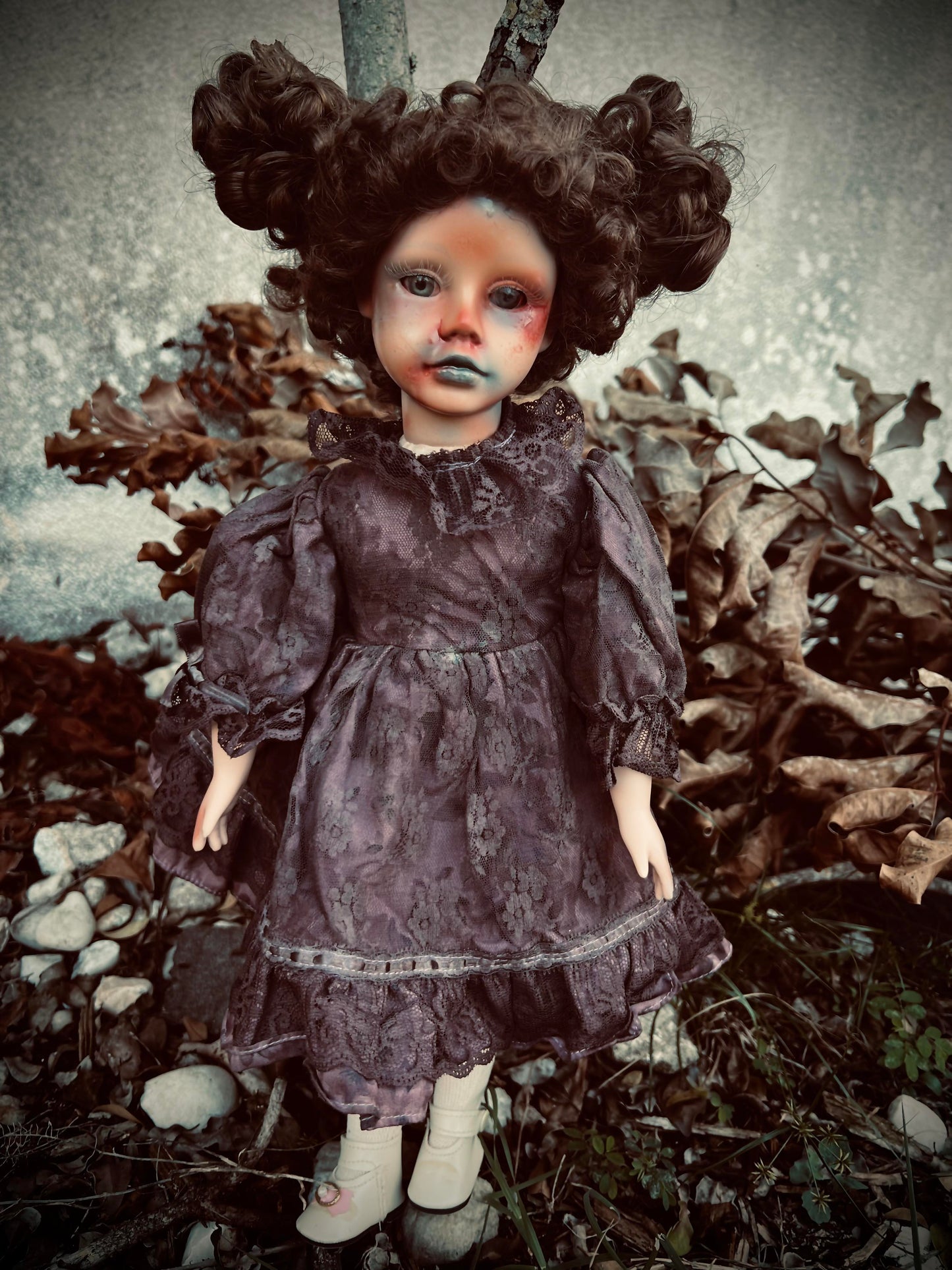 Meet Crystal 18" Doll Porcelain Witchy Creepy Haunted Spirit Infected Scary Poltergeist Spooky Wicca Possessed Fall Gothic Positive Energy