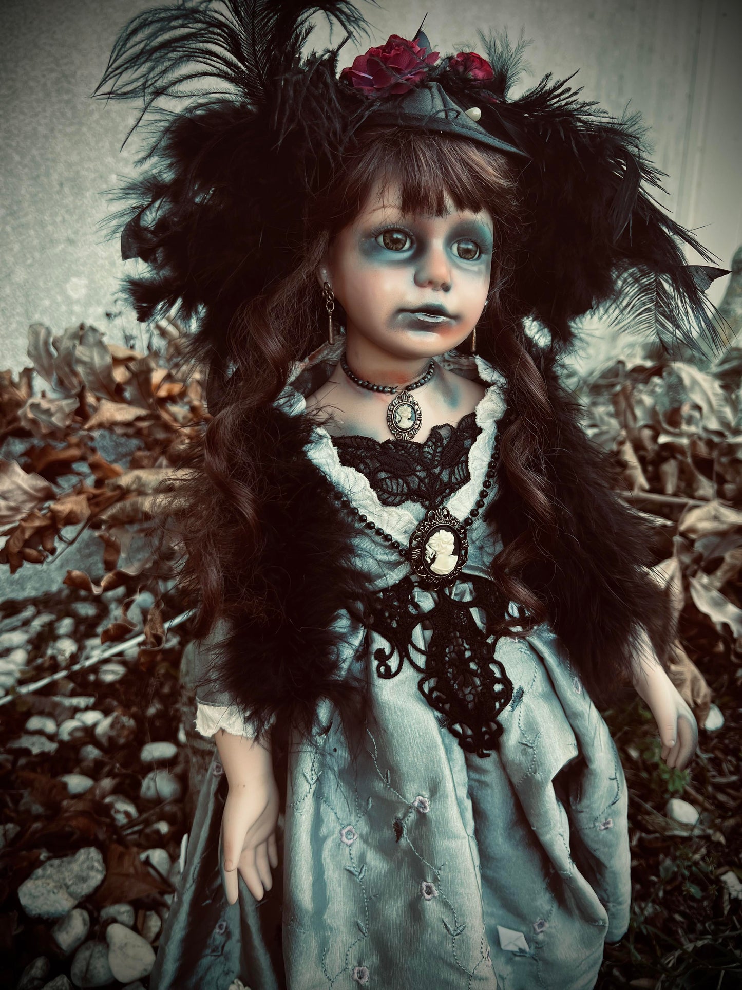 Meet Grace 24" Doll Porcelain Witchy Creepy Haunted Spirit Infected Scary Poltergeist Spooky Wicca Possessed Fall Gothic Positive Energy