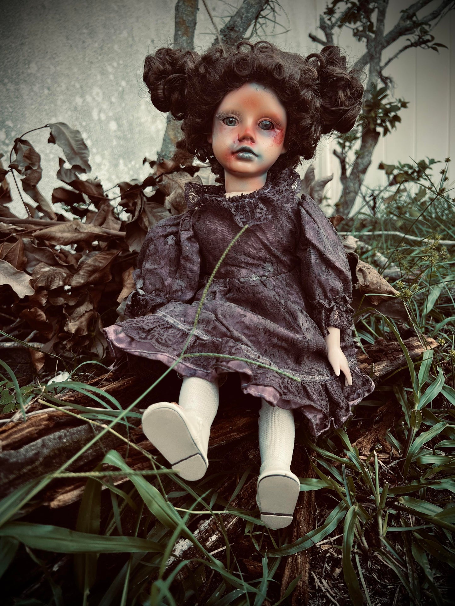 Meet Crystal 18" Doll Porcelain Witchy Creepy Haunted Spirit Infected Scary Poltergeist Spooky Wicca Possessed Fall Gothic Positive Energy