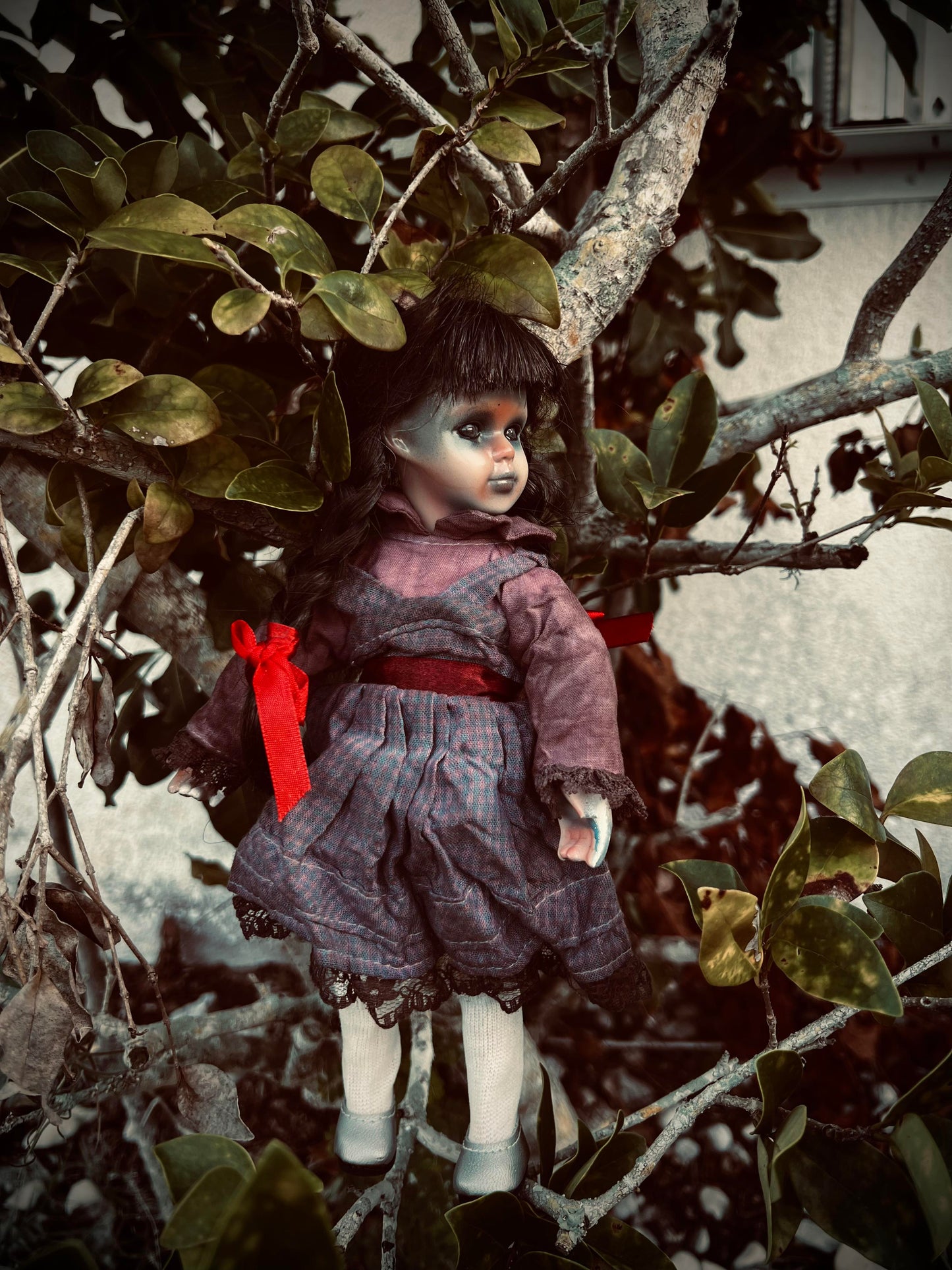 Meet Charlie 11" Doll Porcelain Witchy Creepy Haunted Spirit Infected Scary Poltergeist Spooky Wicca Possessed Fall Gothic Positive Energy