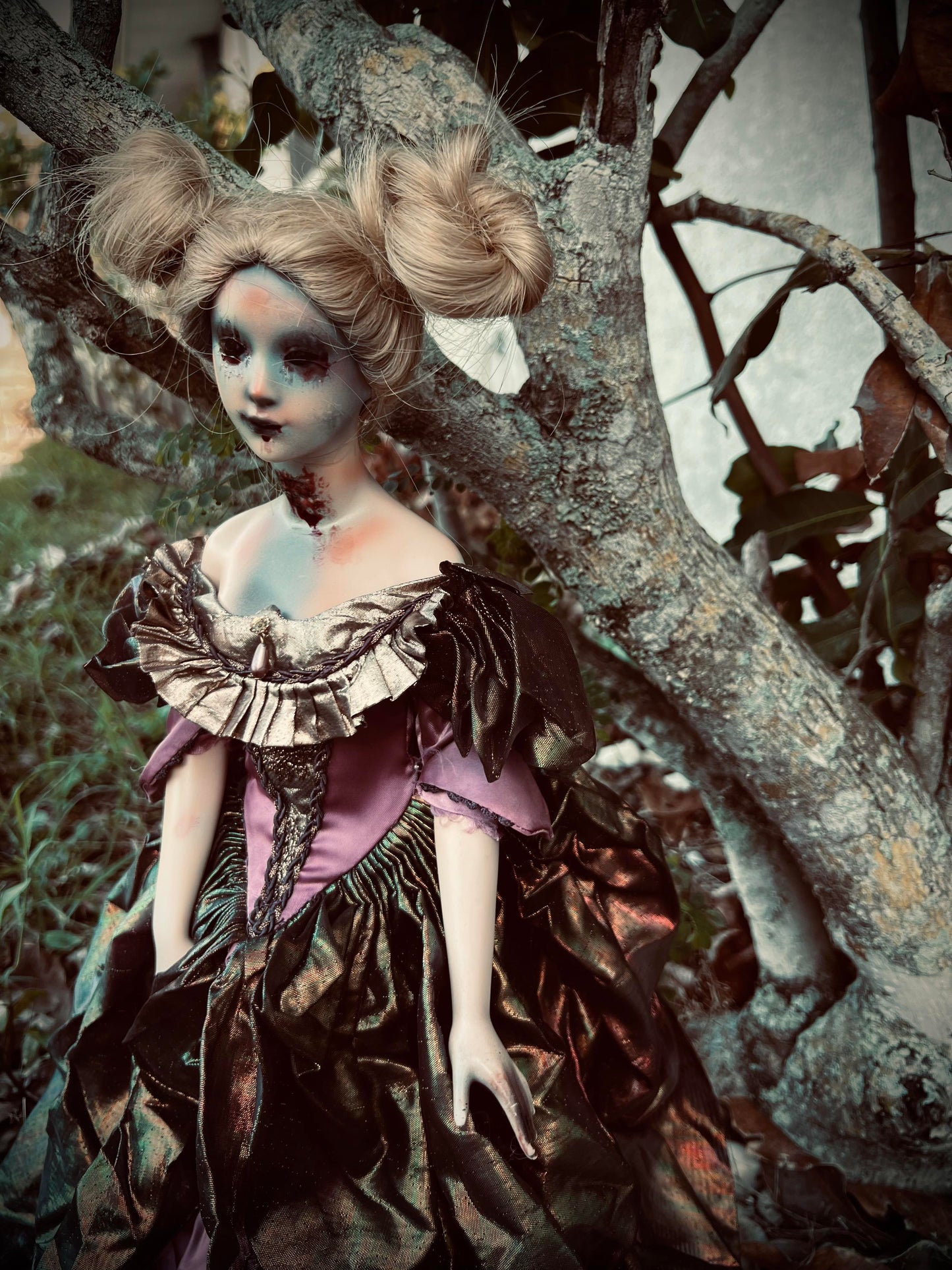 Meet Piper 19" Doll Porcelain Witchy Creepy Haunted Spirit Infected Scary Poltergeist Spooky Wicca Possessed Fall Gothic Positive Energy