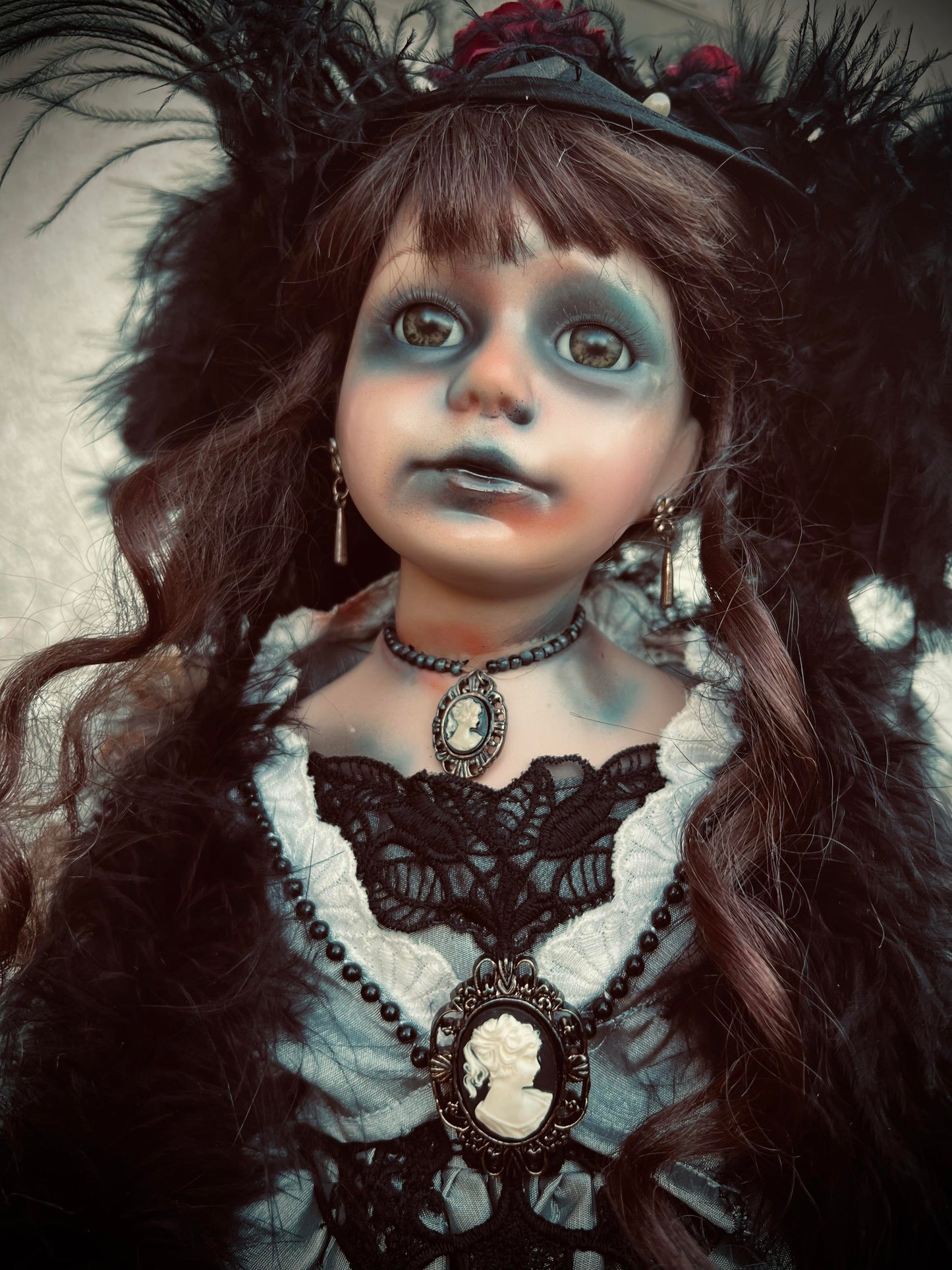 Meet Grace 24" Doll Porcelain Witchy Creepy Haunted Spirit Infected Scary Poltergeist Spooky Wicca Possessed Fall Gothic Positive Energy