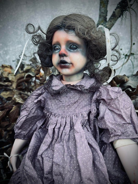 Meet Sue 21" Doll Porcelain Witchy Creepy Haunted Spirit Infected Scary Poltergeist Spooky Wicca Possessed Fall Gothic Positive Energy