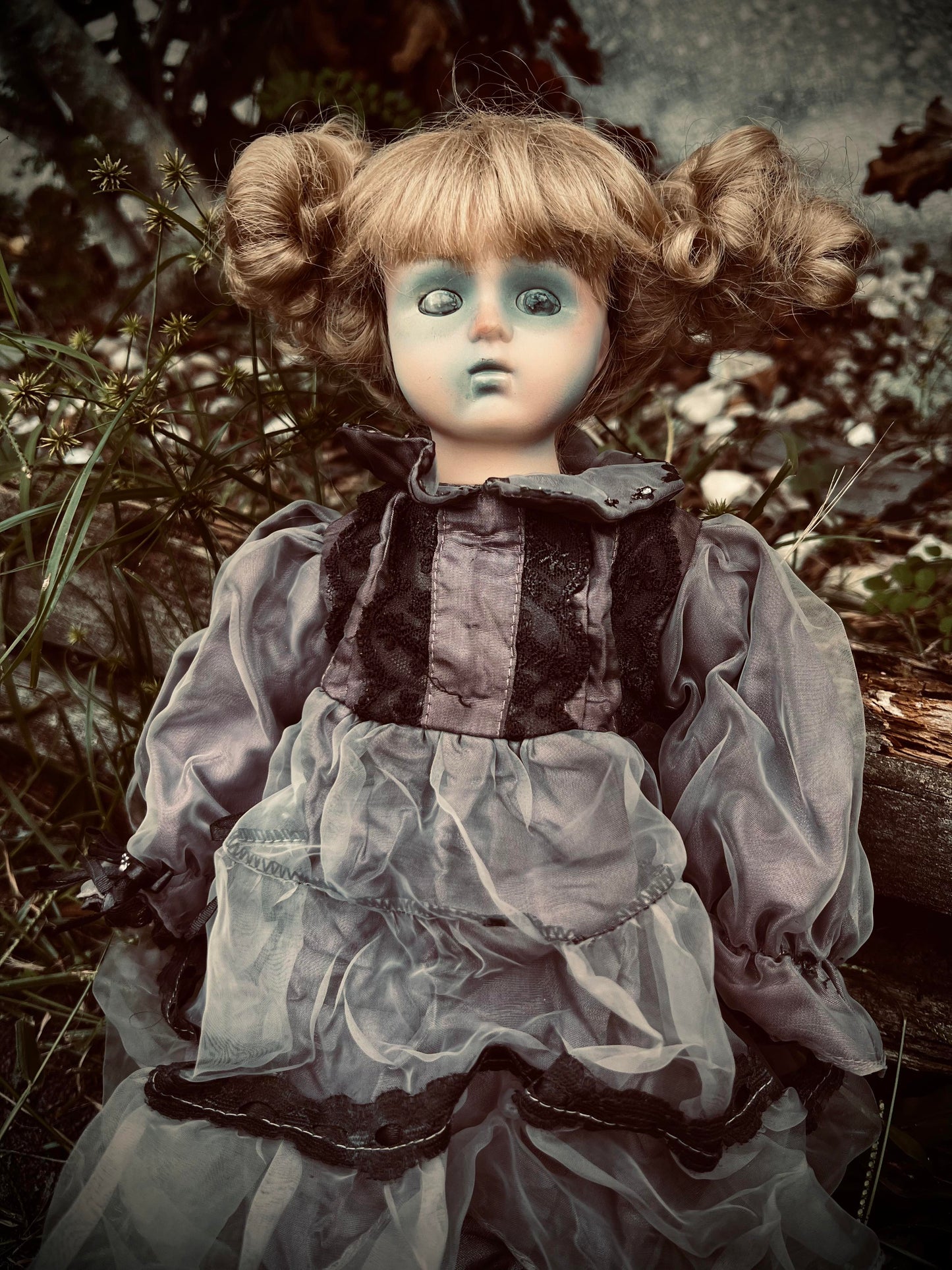 Meet Jan 14" Doll Porcelain Witchy Creepy Haunted Spirit Infected Scary Poltergeist Spooky Wicca Possessed Fall Gothic Positive Energy