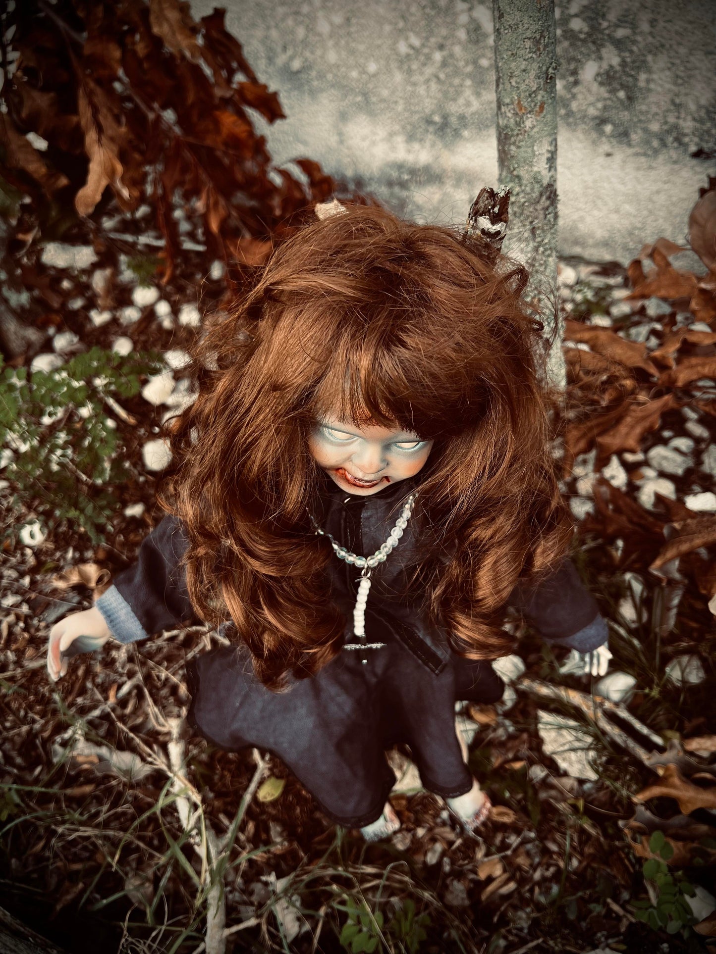 Meet Alex 20" Doll Porcelain Witchy Creepy Haunted Spirit Infected Scary Poltergeist Spooky Wicca Possessed Fall Gothic Positive Energy