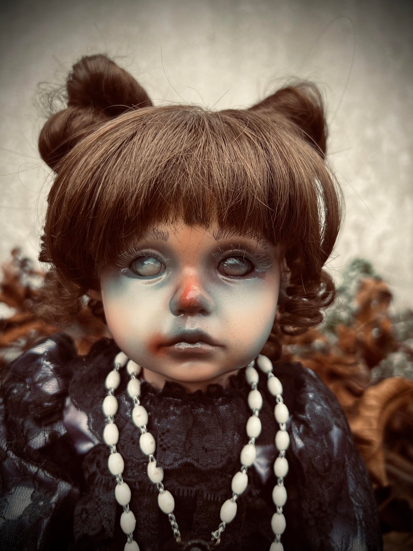 Meet Maire 17" Doll Porcelain Witchy Creepy Haunted Spirit Infected Scary Poltergeist Spooky Wicca Possessed Fall Gothic Positive Energy