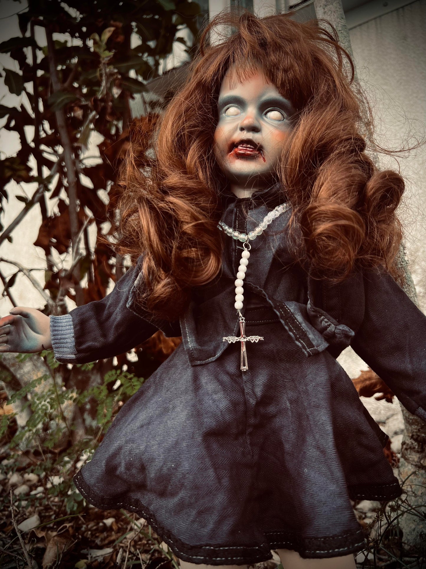 Meet Alex 20" Doll Porcelain Witchy Creepy Haunted Spirit Infected Scary Poltergeist Spooky Wicca Possessed Fall Gothic Positive Energy