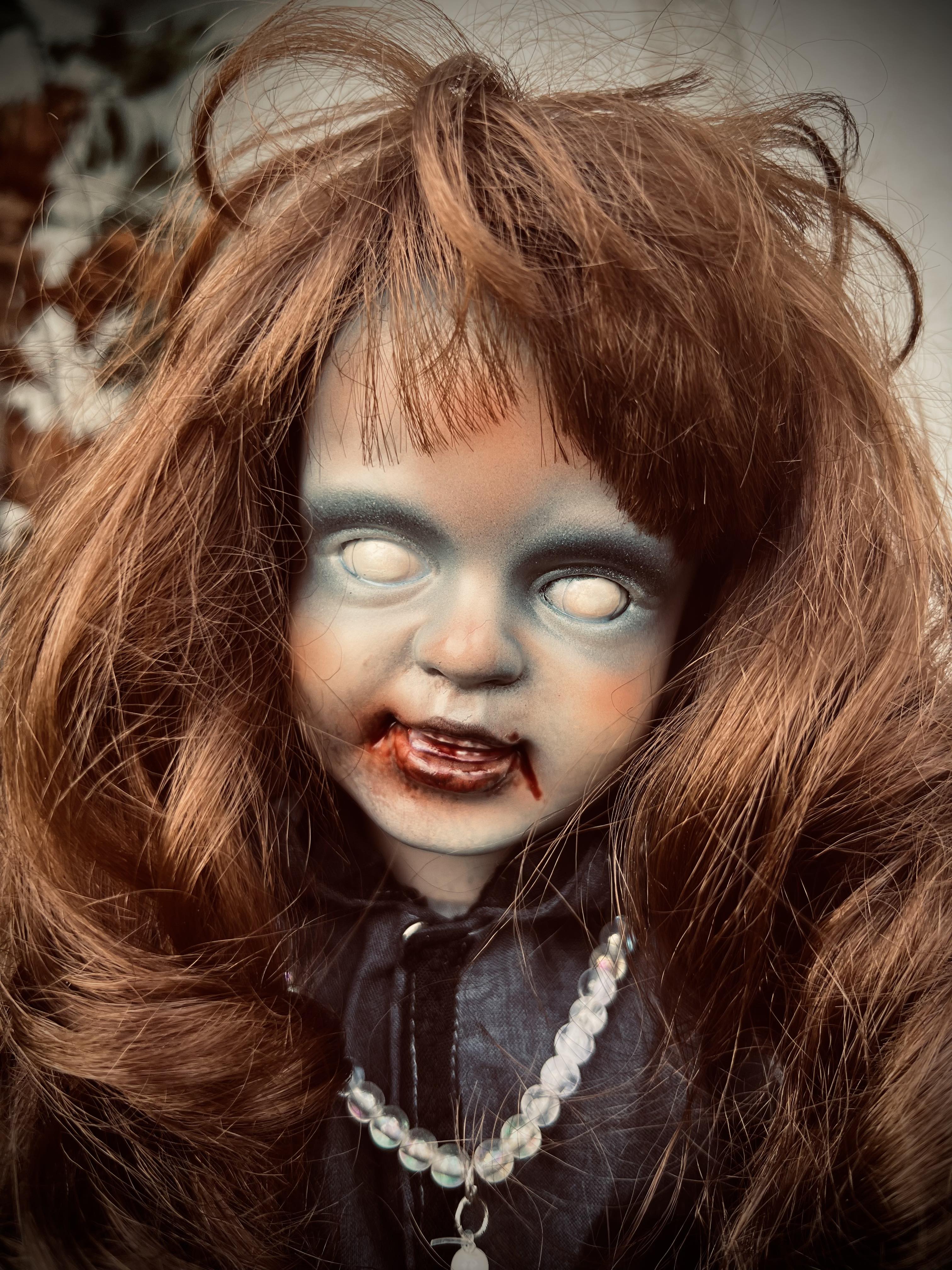 Meet Alex 20 Doll Porcelain Witchy Creepy Haunted Spirit Infected Sca TheMangyMonkey