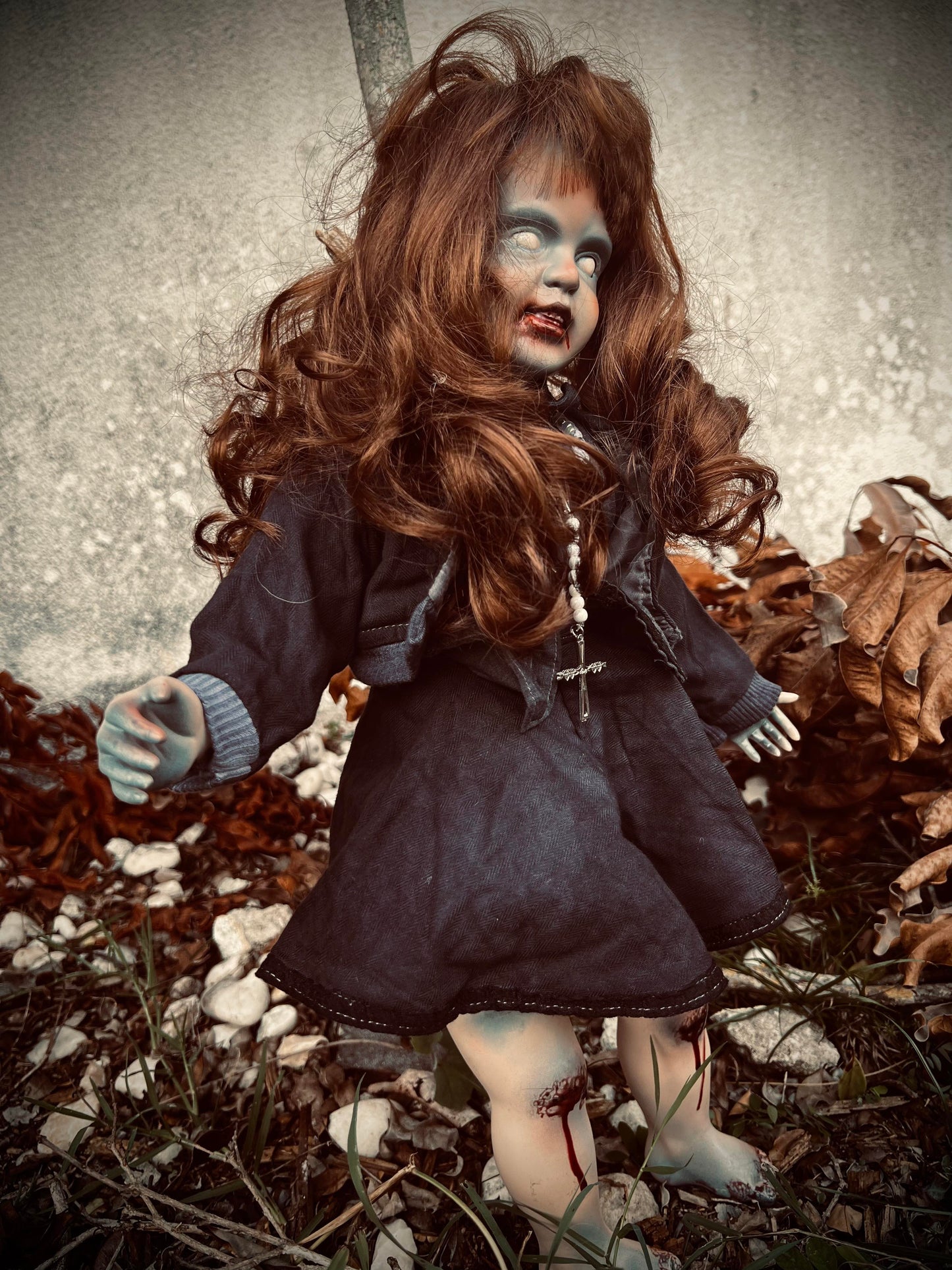 Meet Alex 20" Doll Porcelain Witchy Creepy Haunted Spirit Infected Scary Poltergeist Spooky Wicca Possessed Fall Gothic Positive Energy