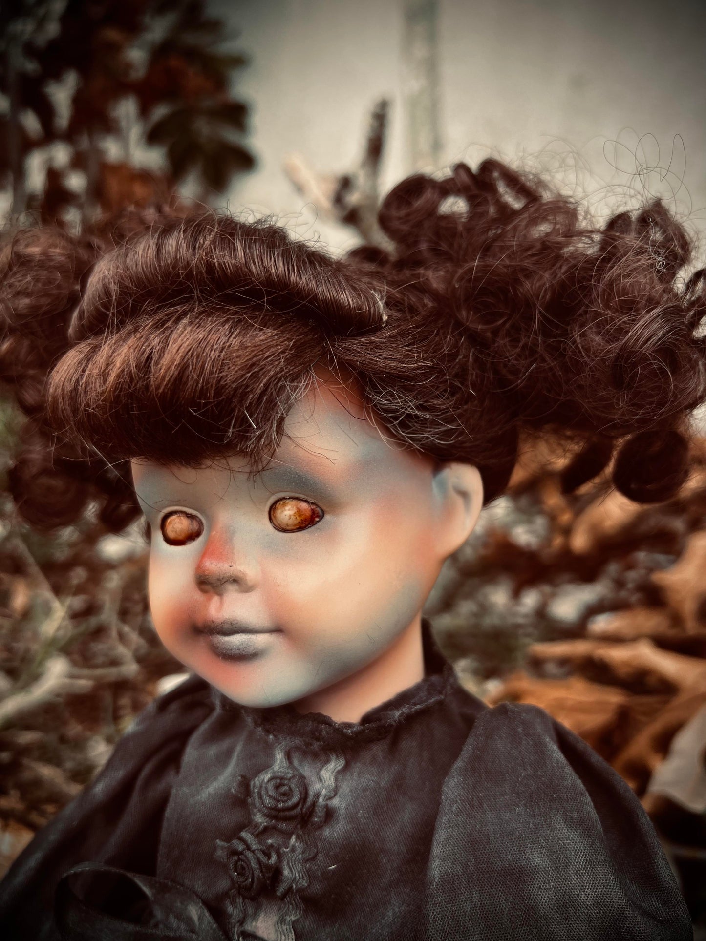 Meet Drew 15" Doll Porcelain Witchy Creepy Haunted Spirit Infected Scary Poltergeist Spooky Wicca Possessed Fall Gothic Positive Energy