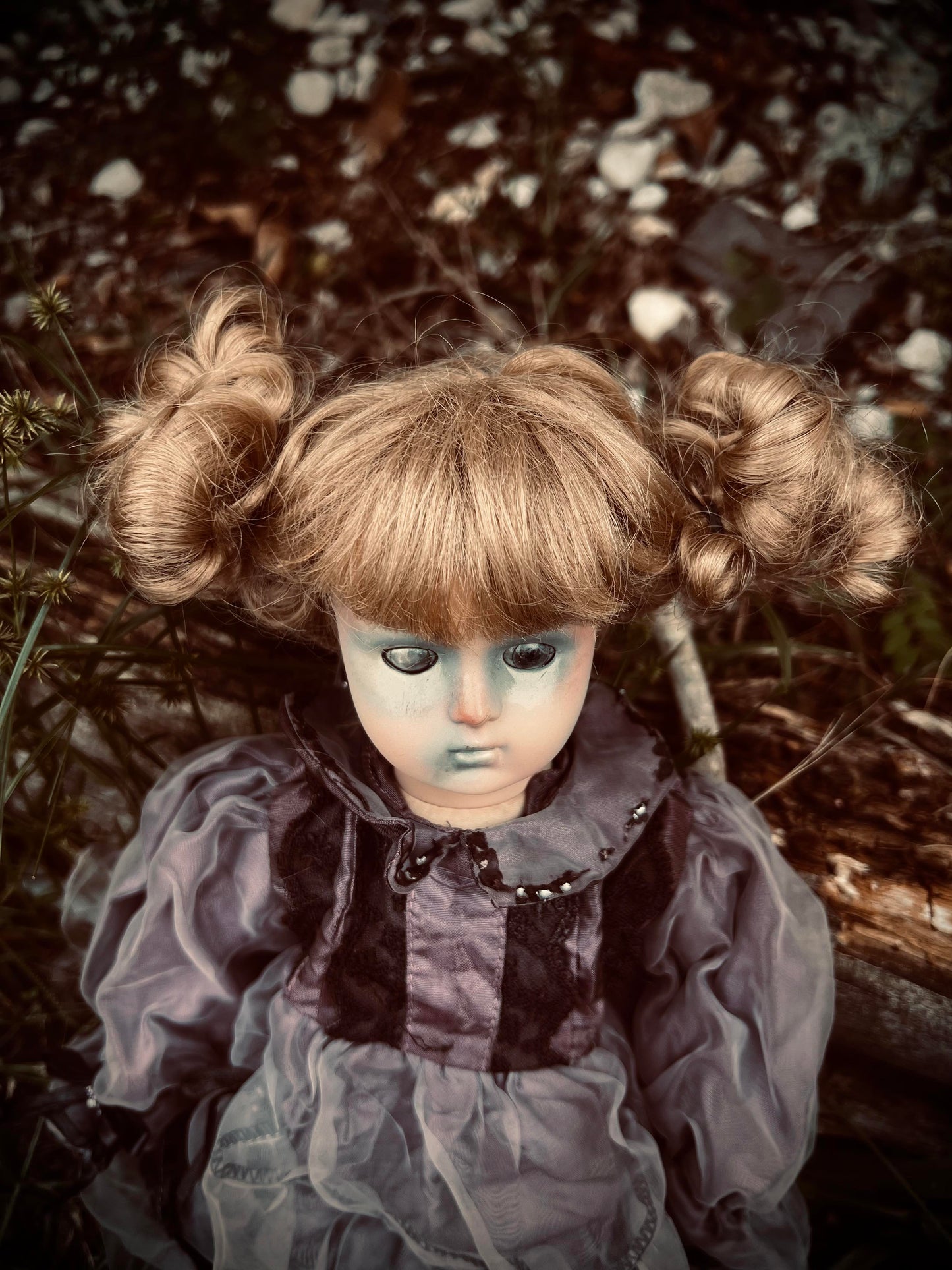 Meet Jan 14" Doll Porcelain Witchy Creepy Haunted Spirit Infected Scary Poltergeist Spooky Wicca Possessed Fall Gothic Positive Energy