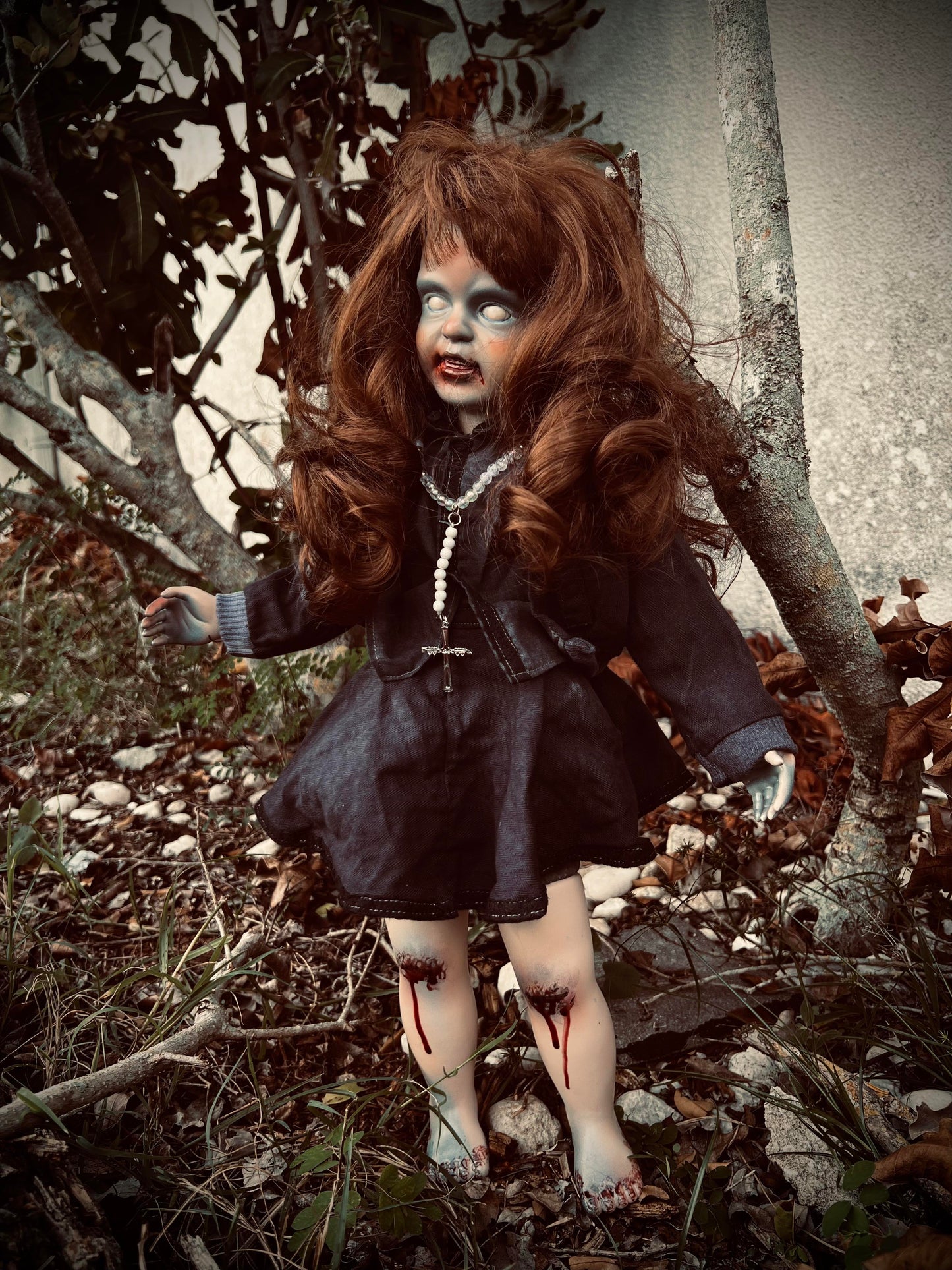 Meet Alex 20" Doll Porcelain Witchy Creepy Haunted Spirit Infected Scary Poltergeist Spooky Wicca Possessed Fall Gothic Positive Energy