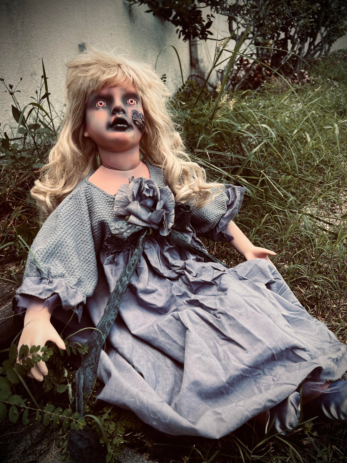 Meet Ruth 30" Doll Porcelain Witchy Creepy Haunted Spirit Infected Scary Poltergeist Spooky Zombie Possessed Fall Gothic Positive Energy