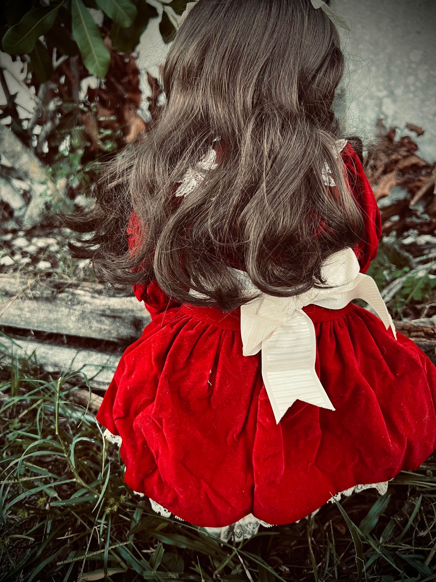 Meet Beatrice 20" Doll Porcelain Witchy Creepy Haunted Spirit Infected Scary Spooky Zombie Possessed Fall Gothic Positive Energy