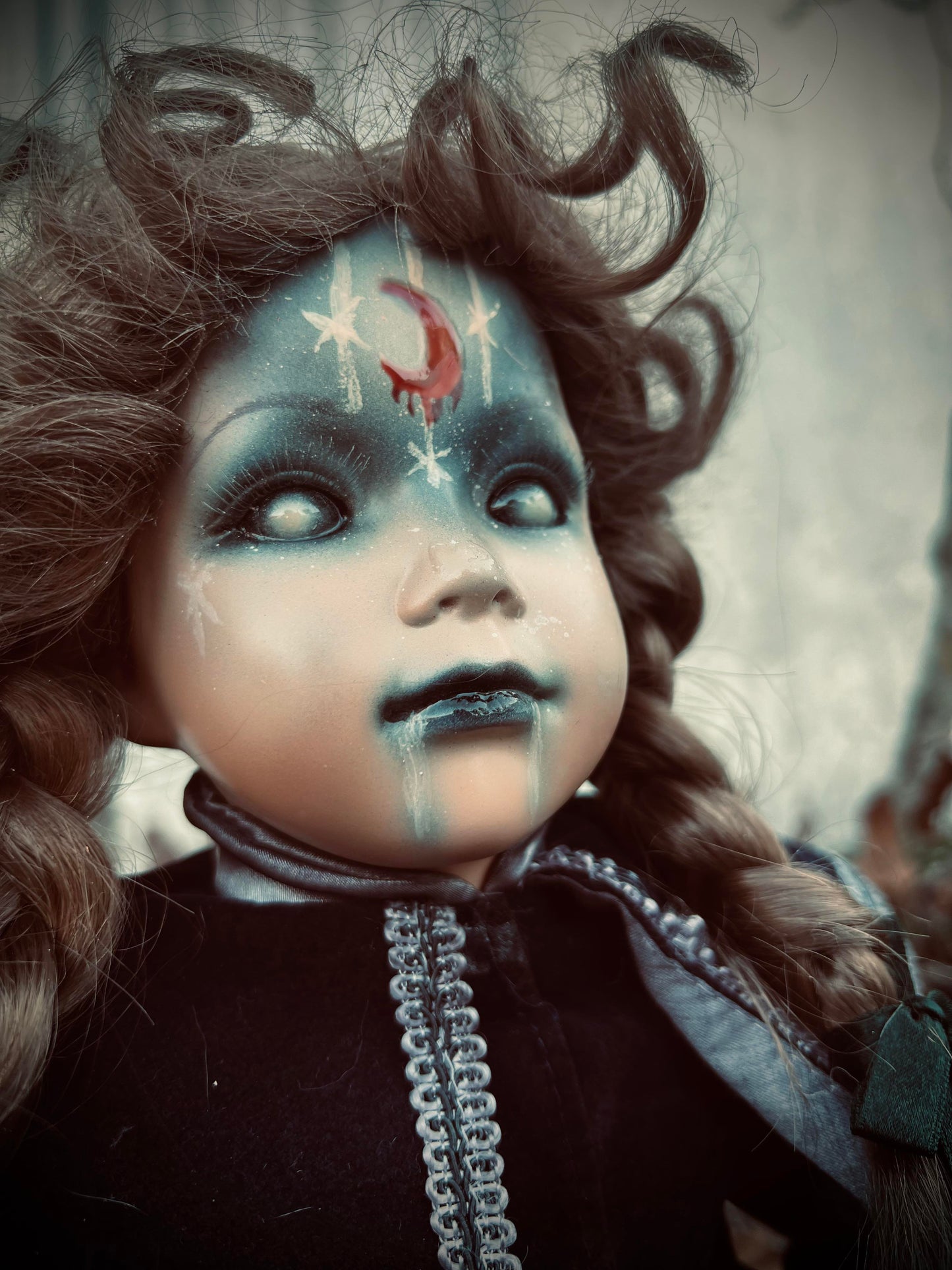 Meet Judith 19" Doll Porcelain Witchy Creepy Haunted Spirit Infected Scary Poltergeist Spooky Possessed Fall Gothic Positive Energy Coven