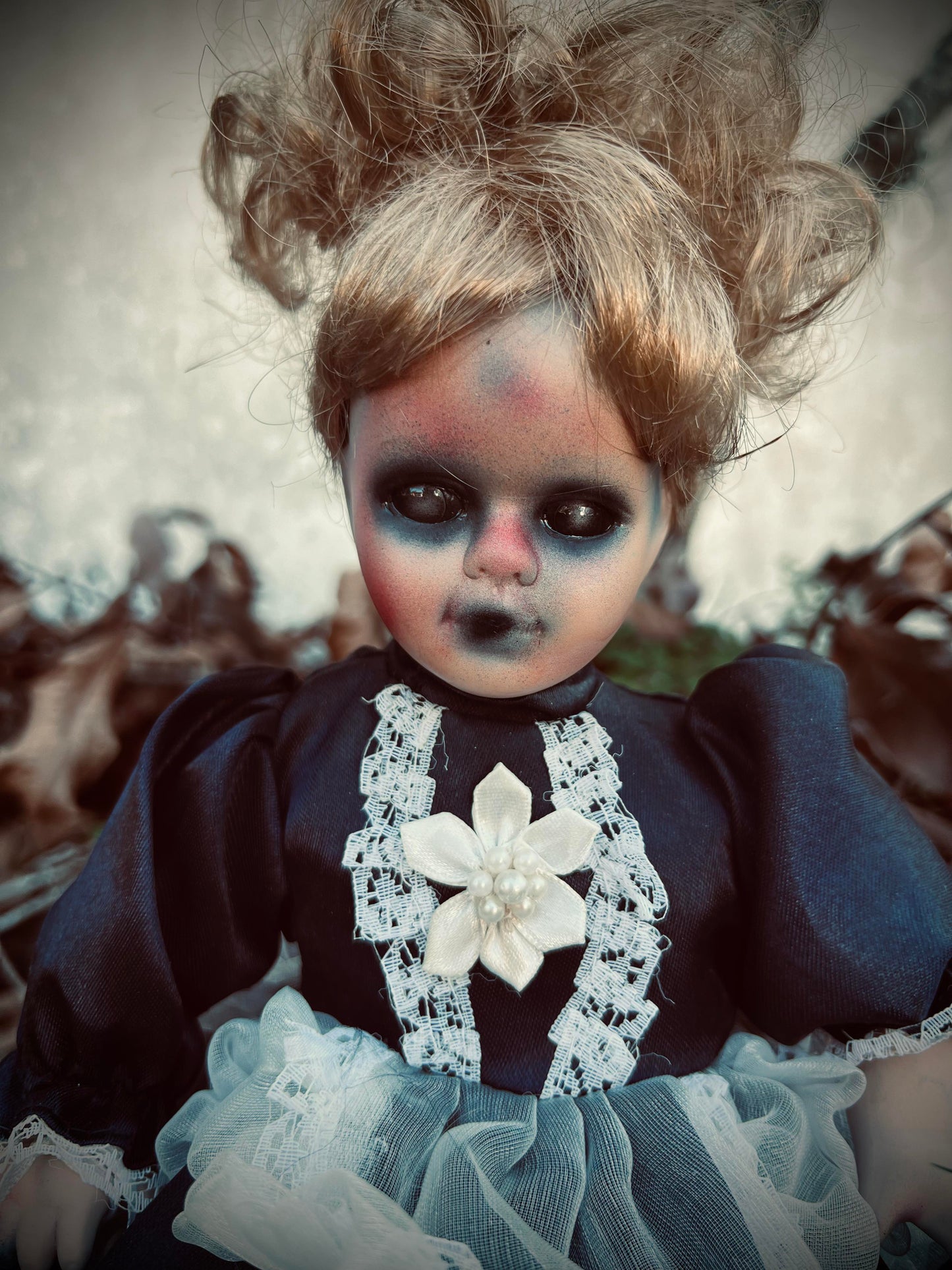 Meet Marilyn 10" Doll Porcelain Witchy Creepy Haunted Spirit Infected Scary Poltergeist Spooky Zombie Possessed Fall Gothic Positive Energy