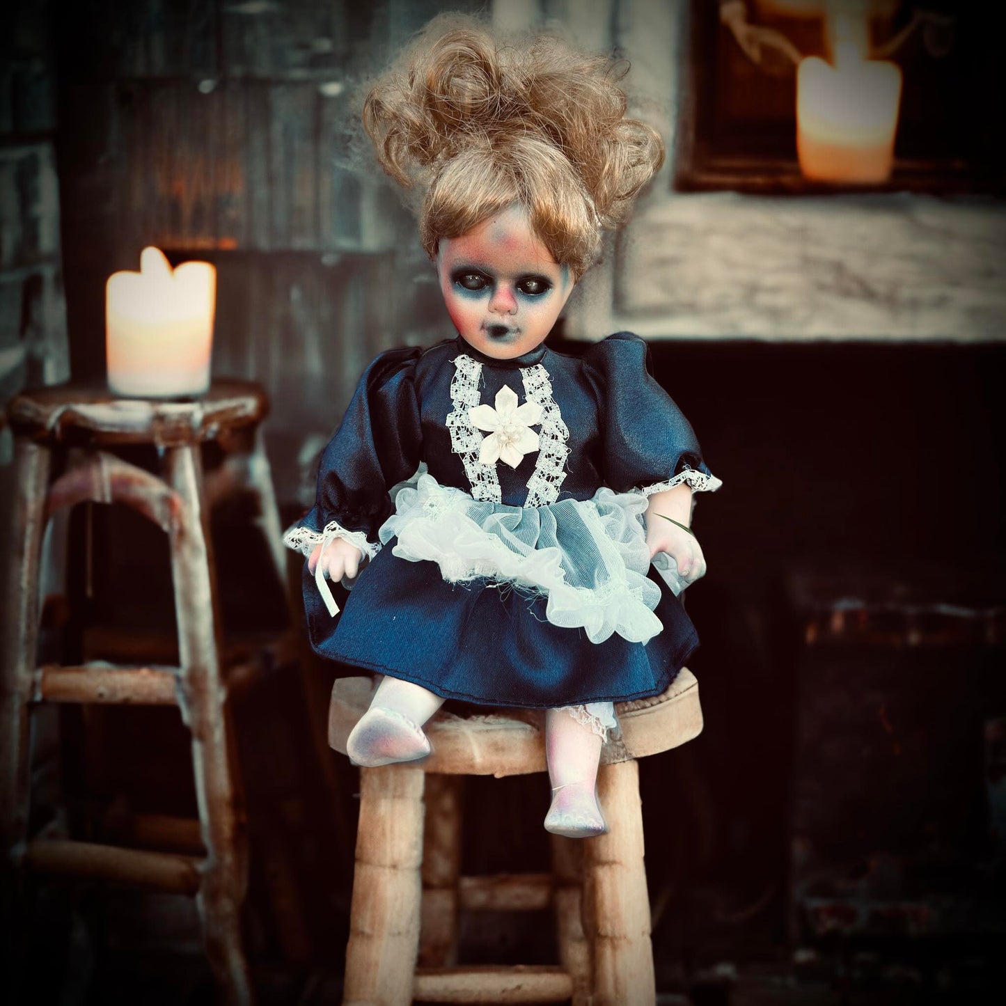 Meet Marilyn 10" Doll Porcelain Witchy Creepy Haunted Spirit Infected Scary Poltergeist Spooky Zombie Possessed Fall Gothic Positive Energy