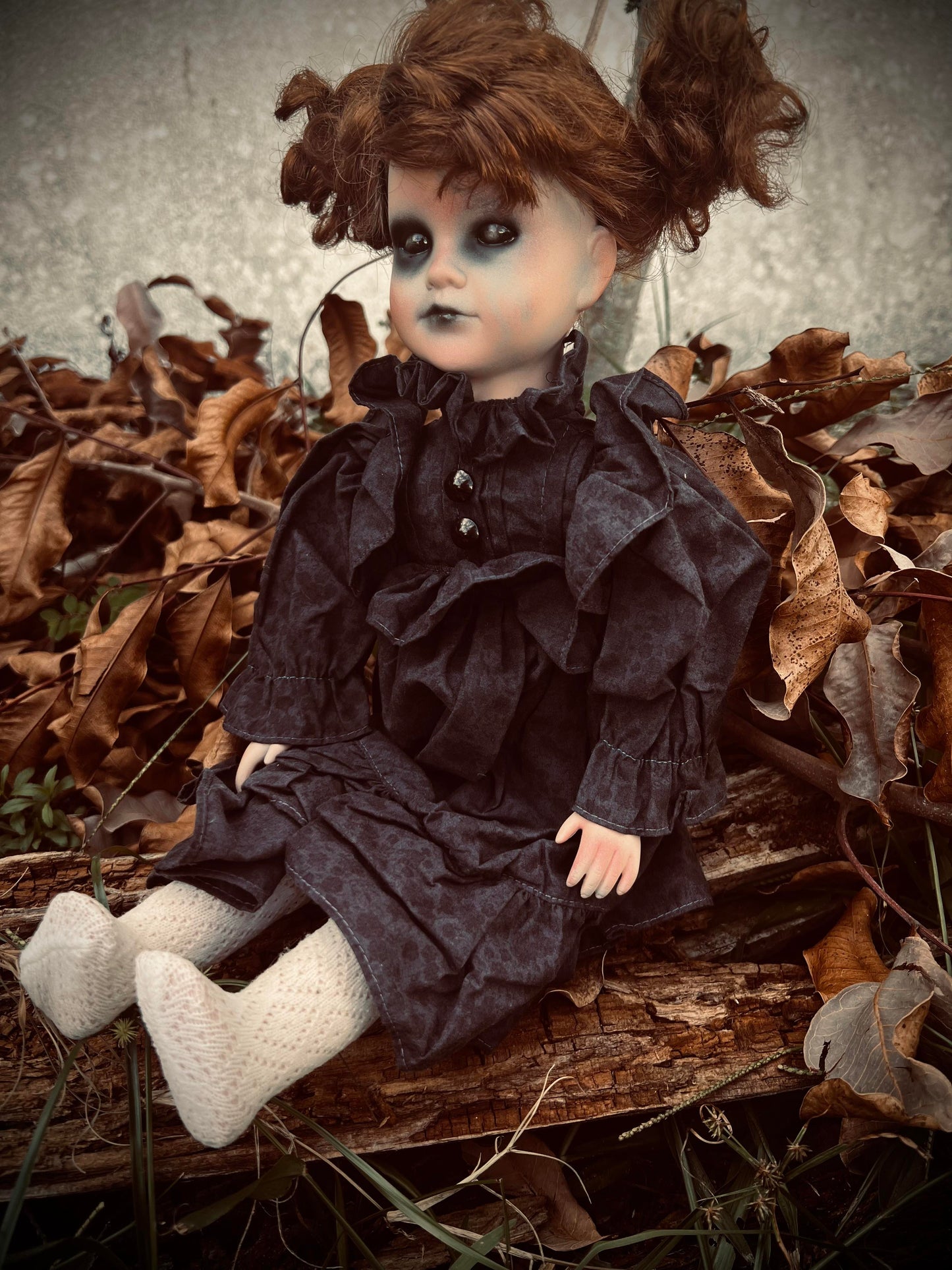 Meet Ada 16" Doll Porcelain Witchy Creepy Haunted Spirit Infected Scary Poltergeist Spooky Zombie Possessed Fall Gothic Positive Energy