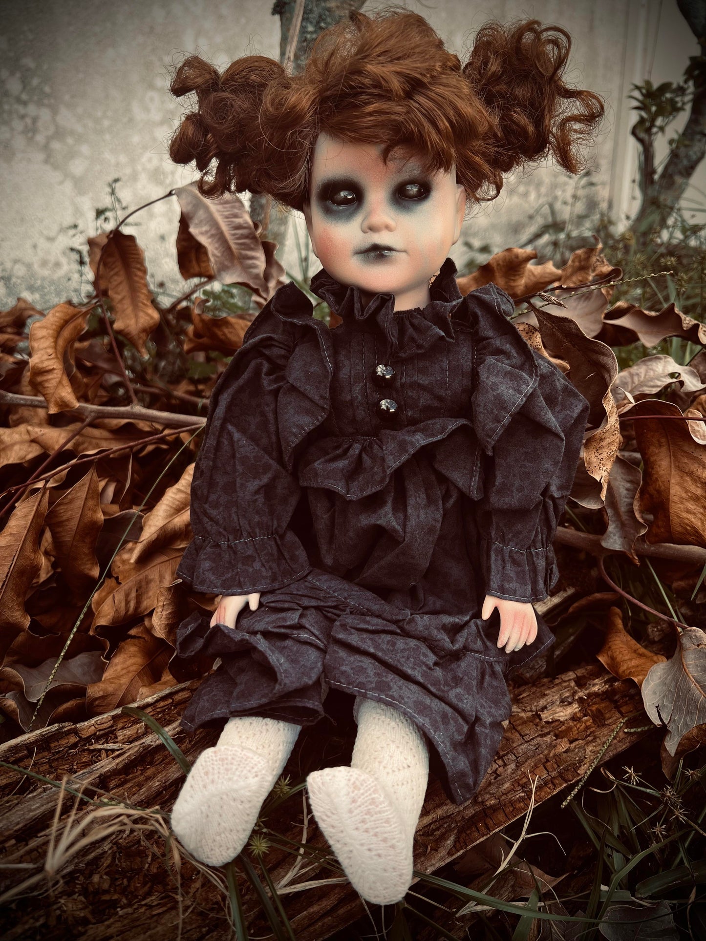 Meet Ada 16" Doll Porcelain Witchy Creepy Haunted Spirit Infected Scary Poltergeist Spooky Zombie Possessed Fall Gothic Positive Energy