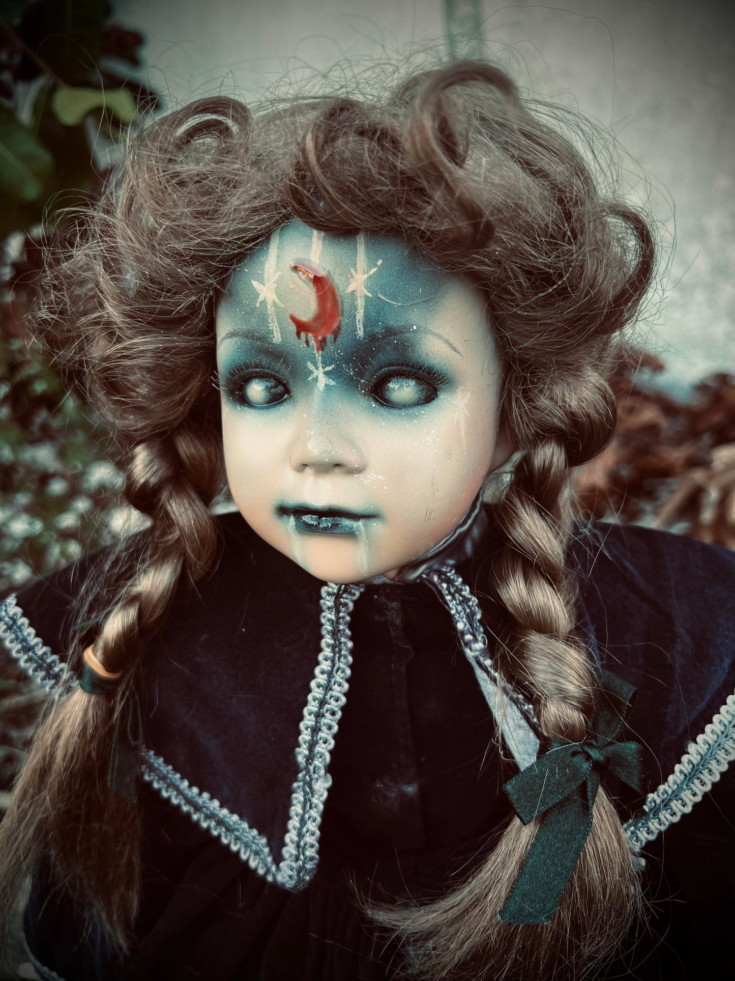 Meet Judith 19" Doll Porcelain Witchy Creepy Haunted Spirit Infected Scary Poltergeist Spooky Possessed Fall Gothic Positive Energy Coven