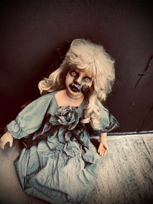 Meet Ruth 30" Doll Porcelain Witchy Creepy Haunted Spirit Infected Scary Poltergeist Spooky Zombie Possessed Fall Gothic Positive Energy