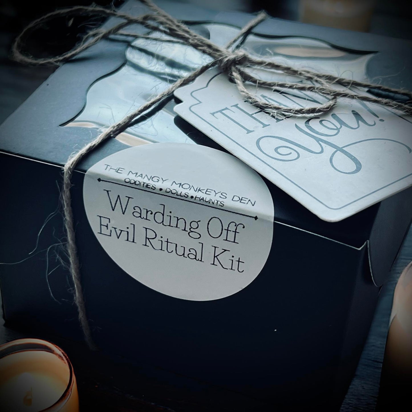 Warding Off Evil Ritual Kit Gift Set Manifestation Box Ritual Sage Bundle Unique Gift Idea Cleansing Witchcraft Occult Oddity Wicca