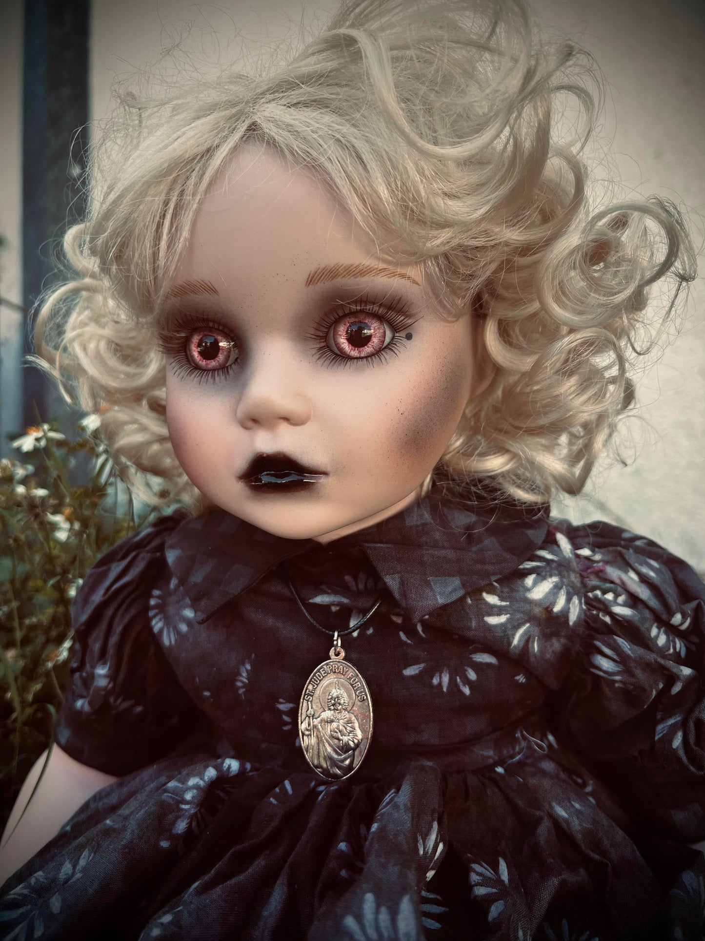 Meet Aurora 20" Doll Porcelain Witchy Creepy Haunted Spirit Infected Scary Spooky Zombie Possessed Gothic Positive Energy Gift Idea Oddity