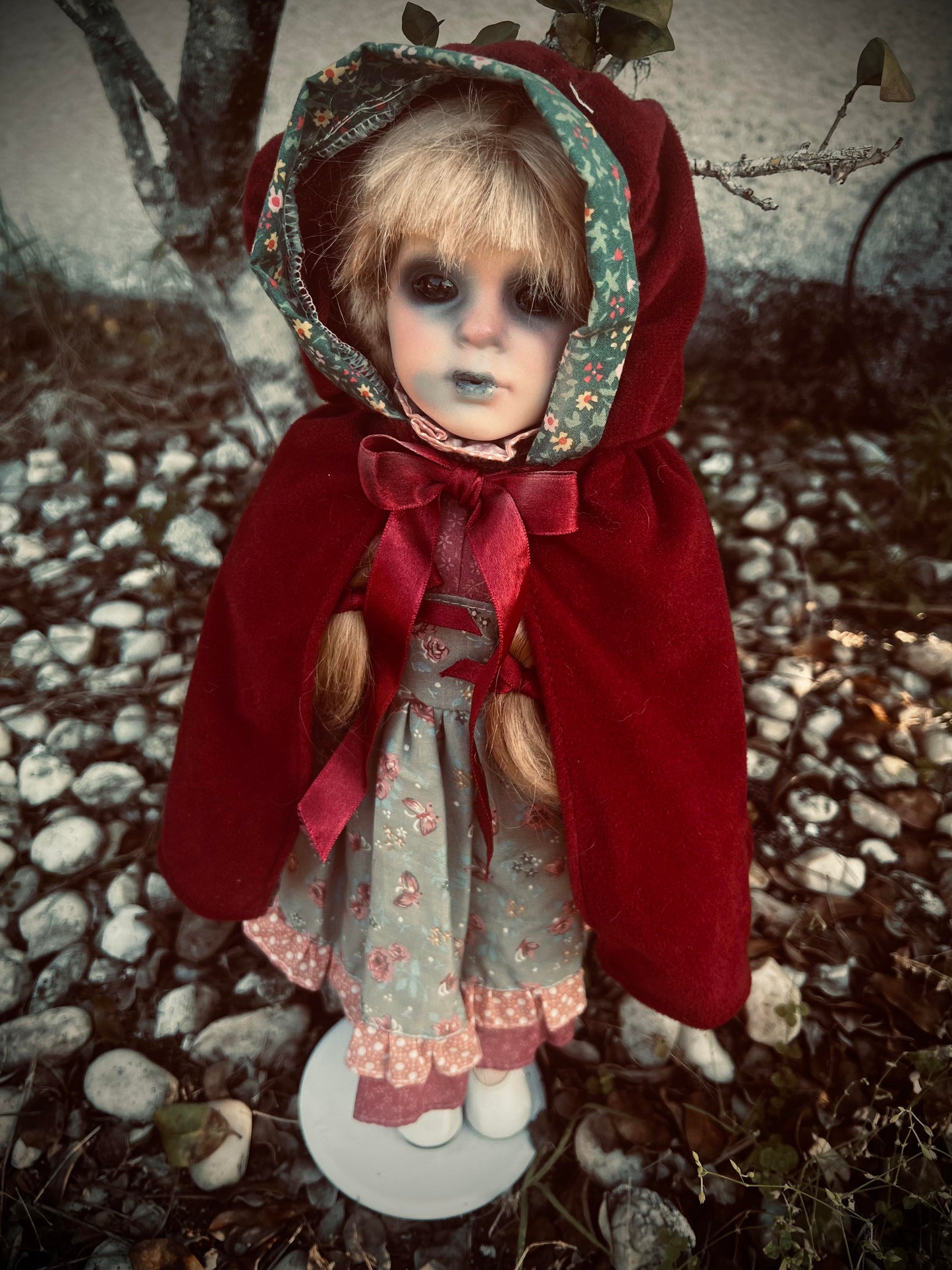 Meet Helana 16" Doll Porcelain Witchy Creepy Haunted Spirit Infected Scary Spooky Zombie Possessed Positive Energy Occult Gift Idea Vessel