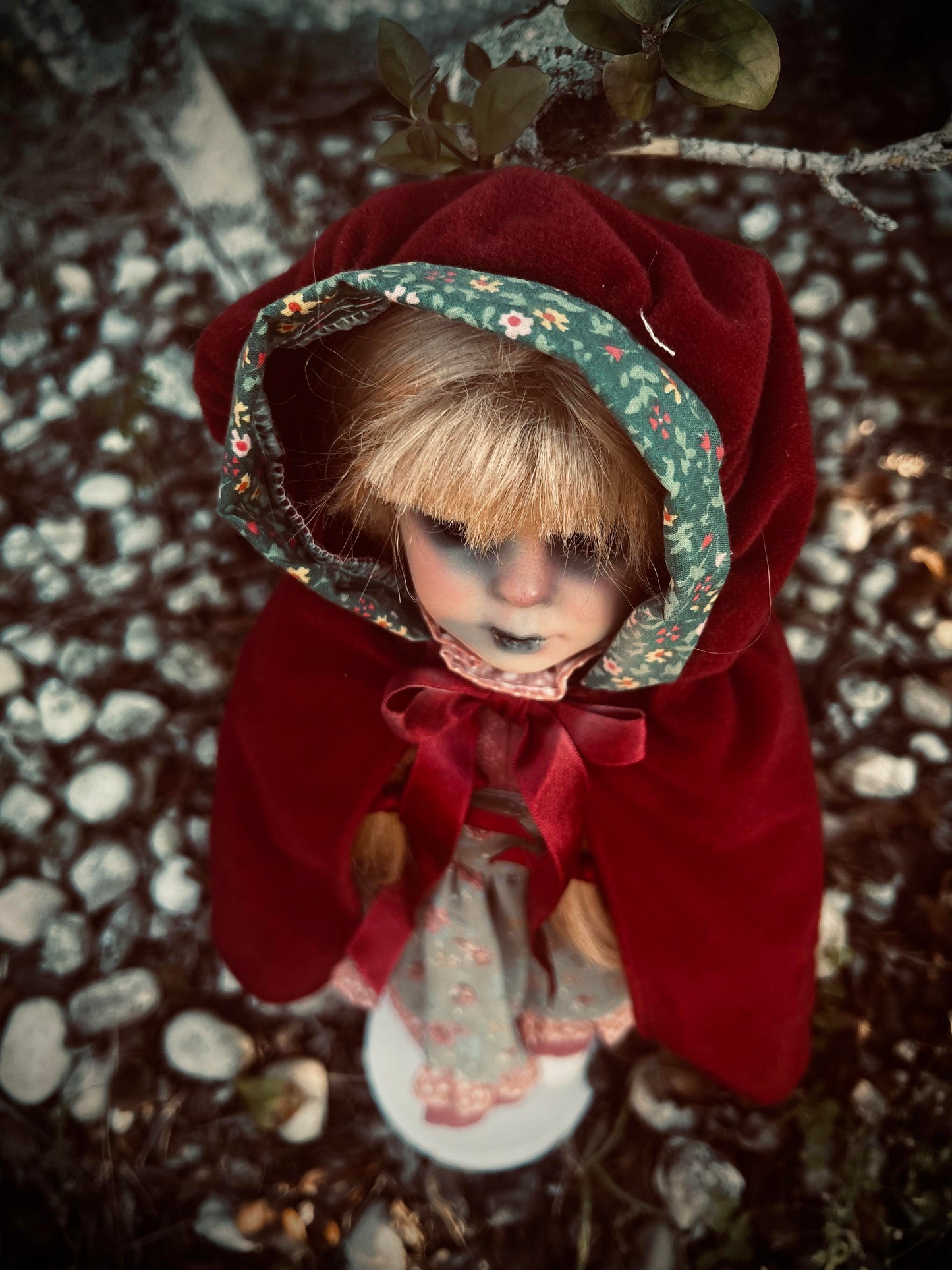 Meet Helana 16" Doll Porcelain Witchy Creepy Haunted Spirit Infected Scary Spooky Zombie Possessed Positive Energy Occult Gift Idea Vessel